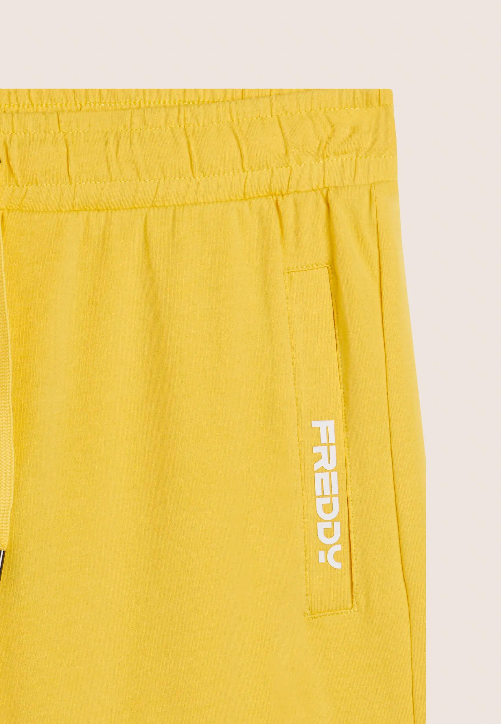 Pantaloni corti in jersey stretch con taschino 6/6