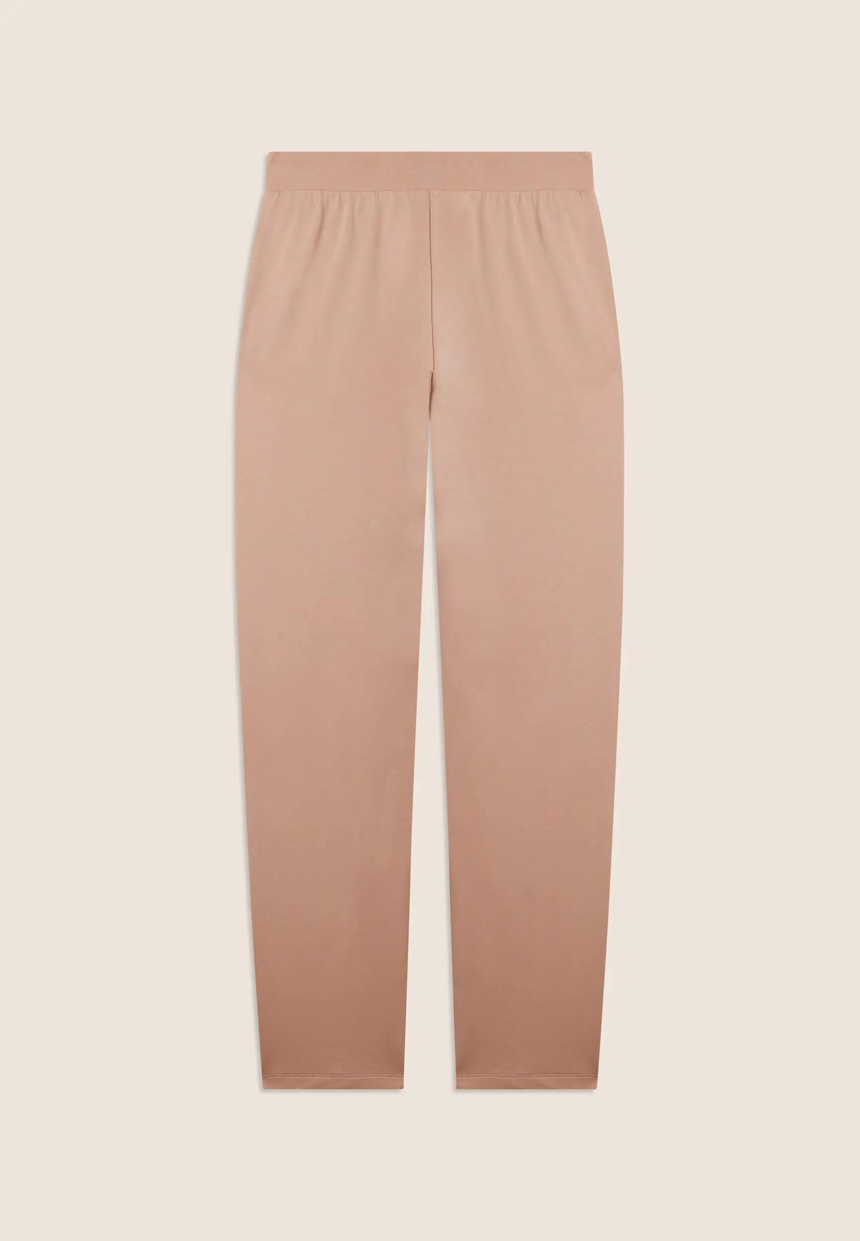 Pantalón deportivo FREDDY con pernera recta y strass 5/6