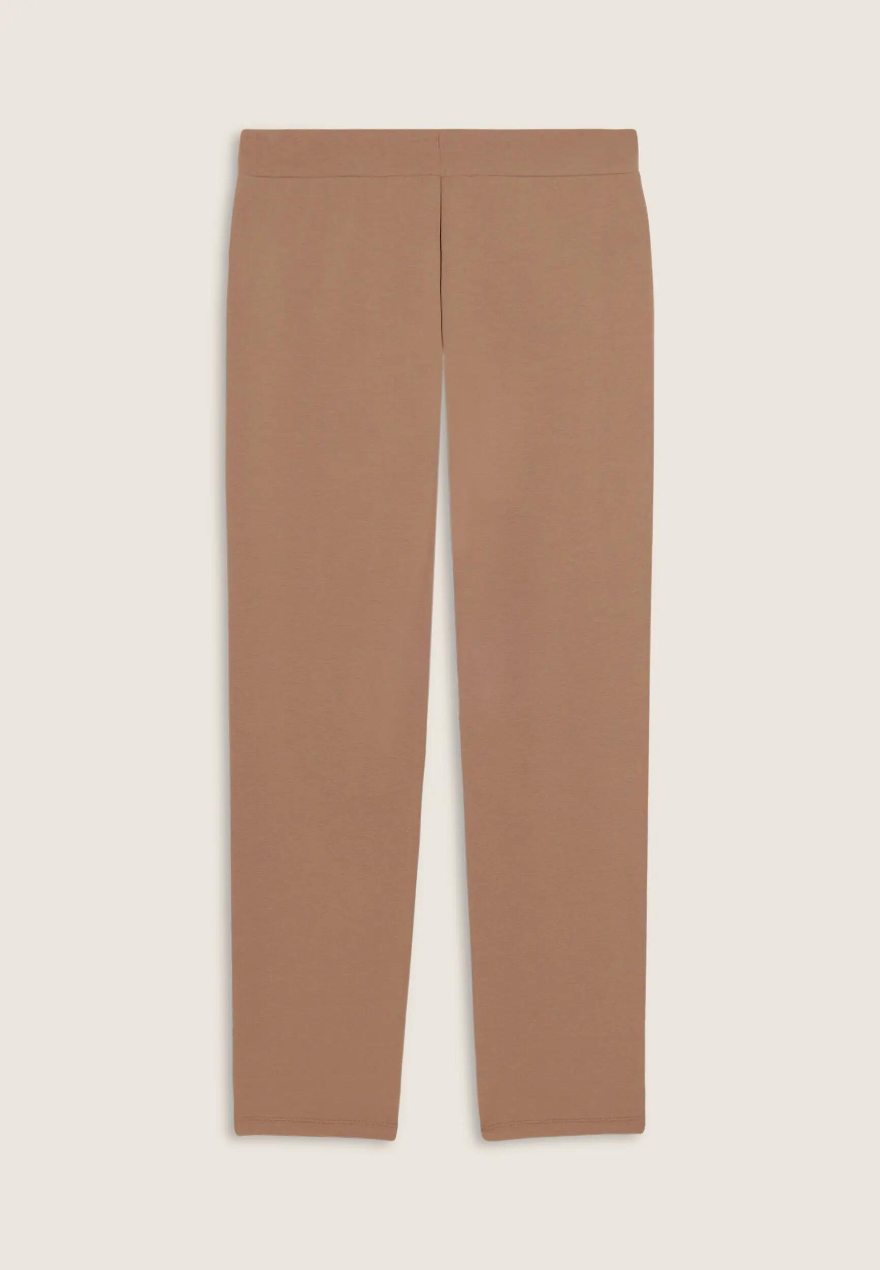 Pantalón deportivo para mujer con bolsillos de ojal y strass 5/6