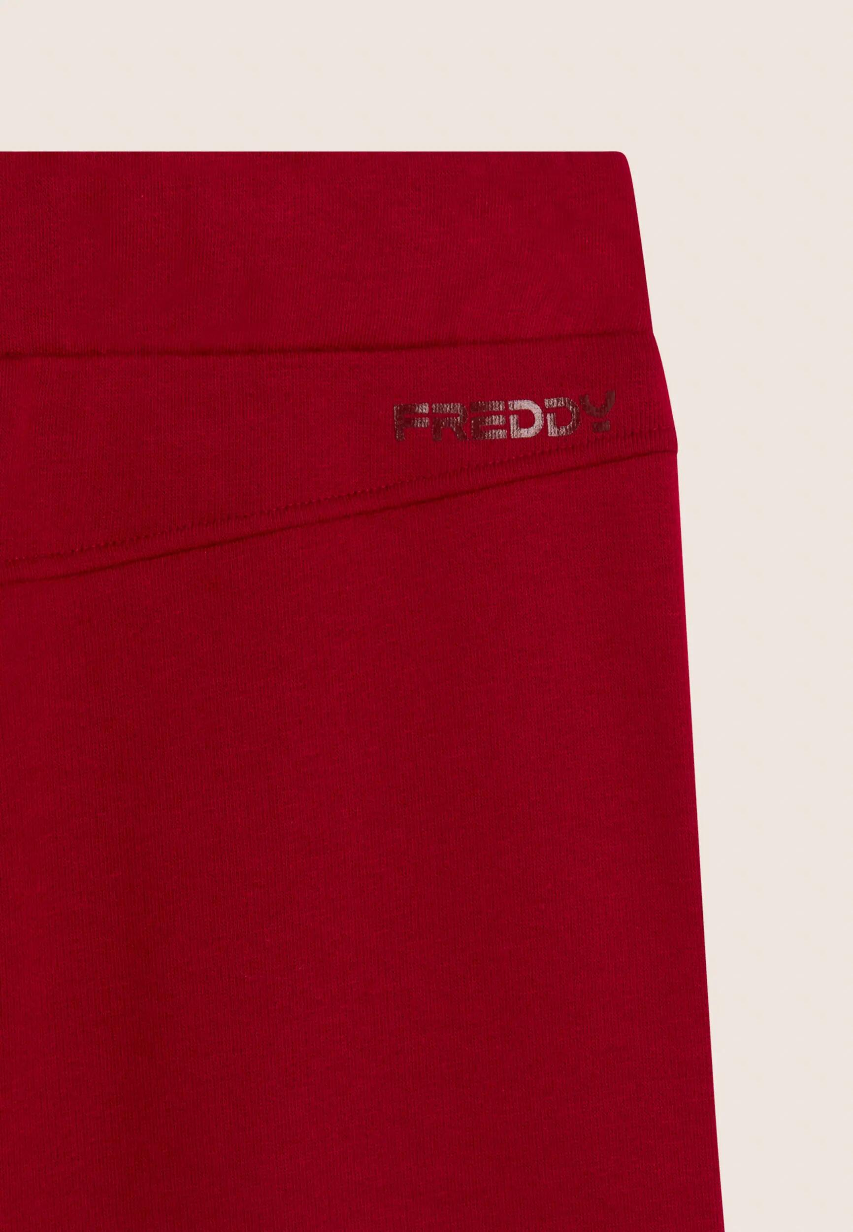 Pantalón deportivo con pernera ancha y logotipo bordado 6/6