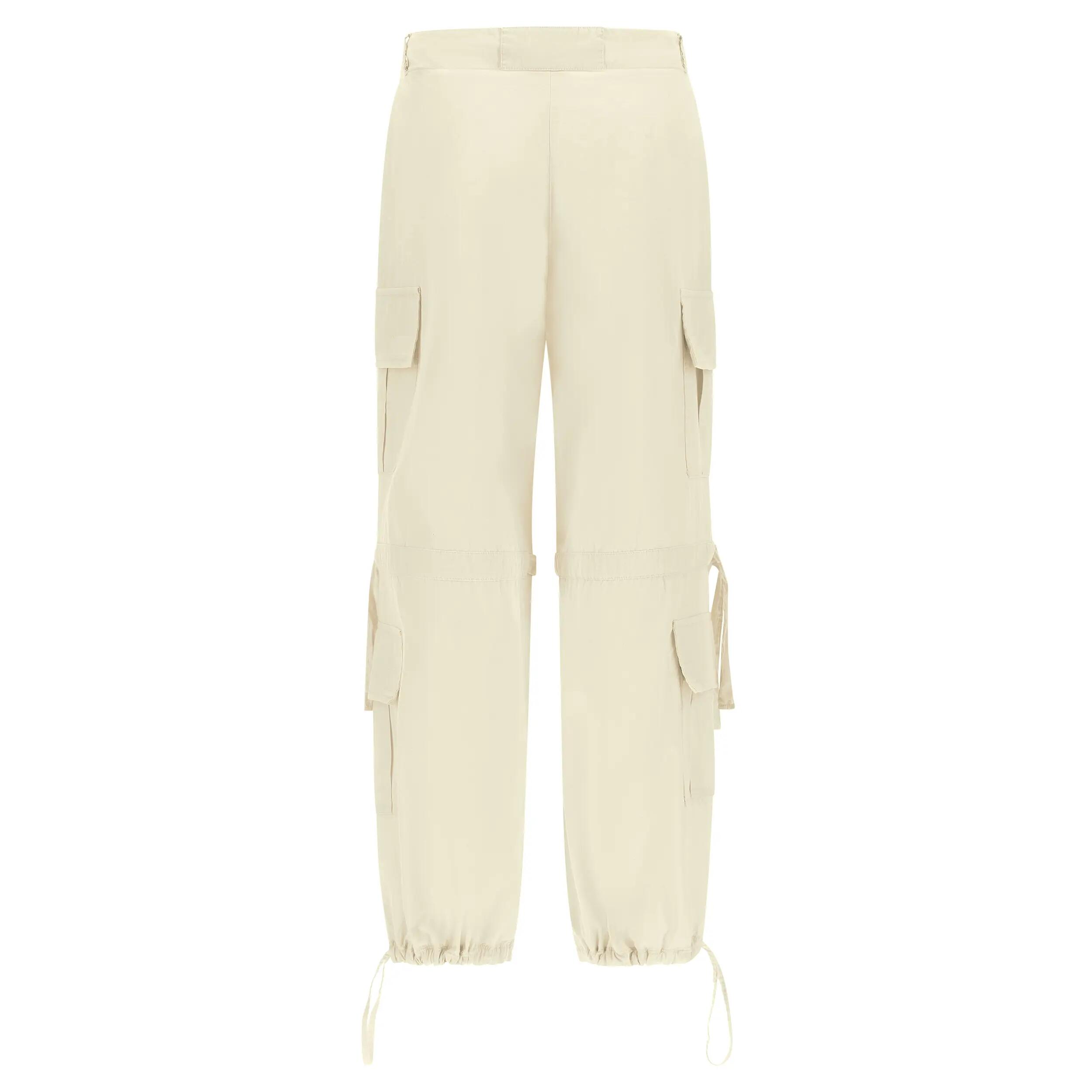 Pantalón cargo con bolsillos dobles y cordón de ajuste intermedio 9/9