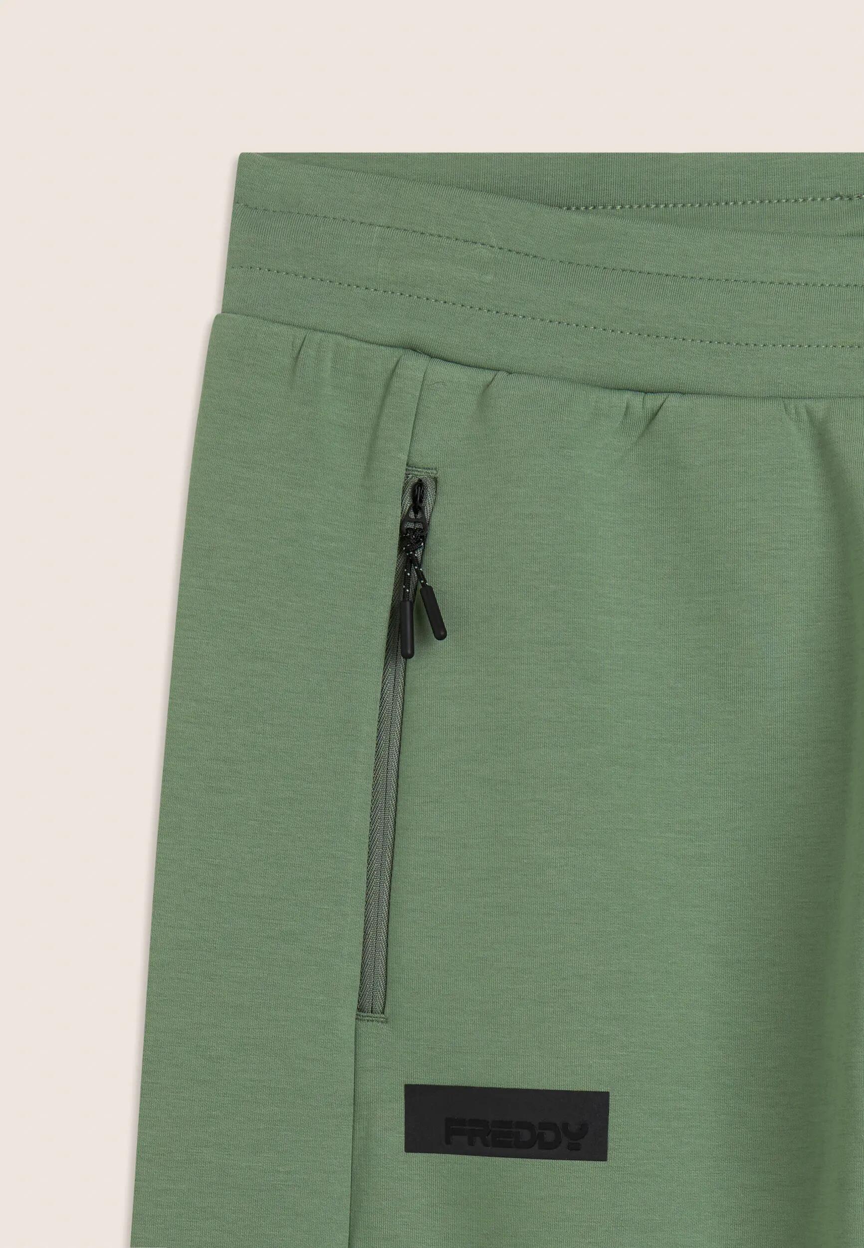 Pantalón de interlock con cordón de ajuste y puño inferior 6/6