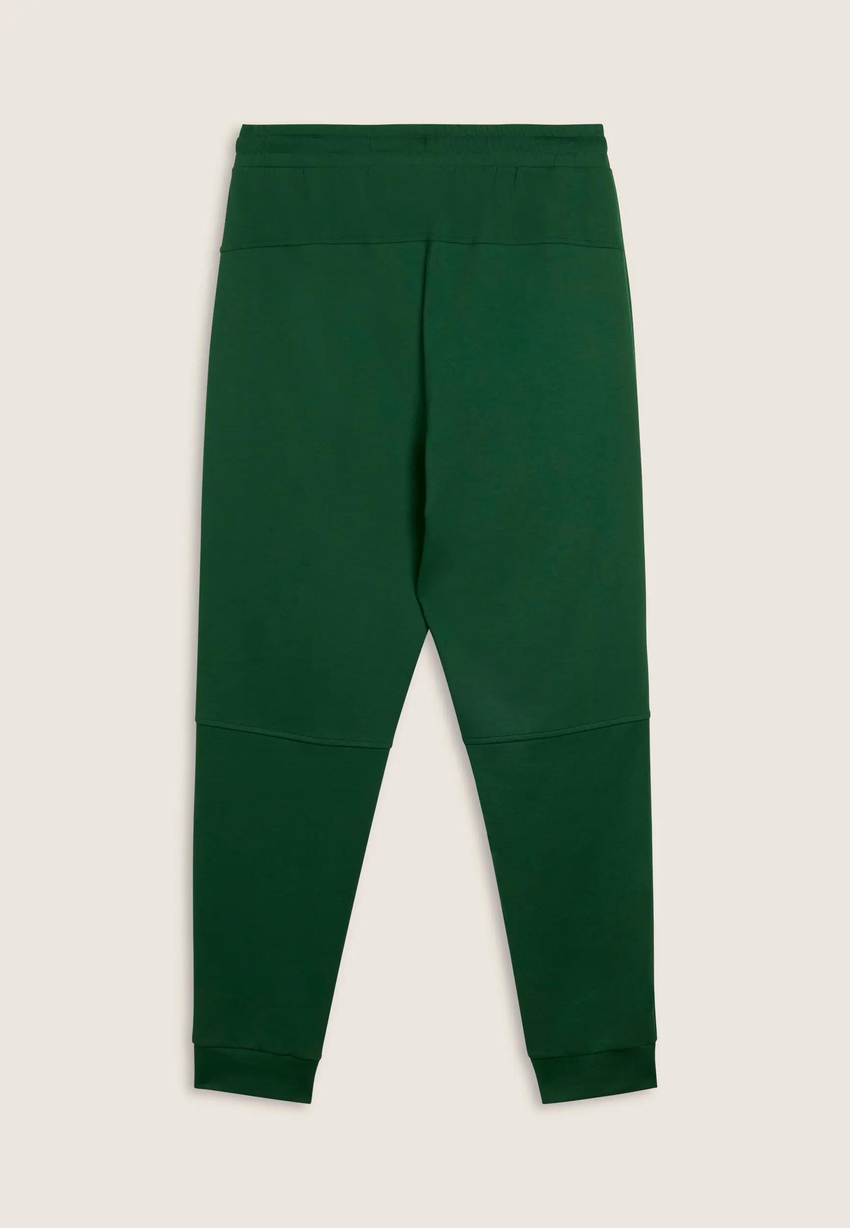 Pantaloni a carota in interlock con zip laterali 5/6