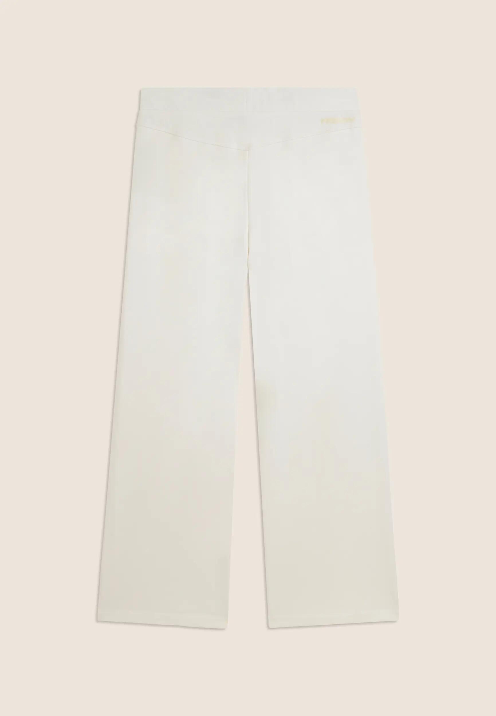 Pantalón deportivo con pernera ancha y logotipo bordado 5/6