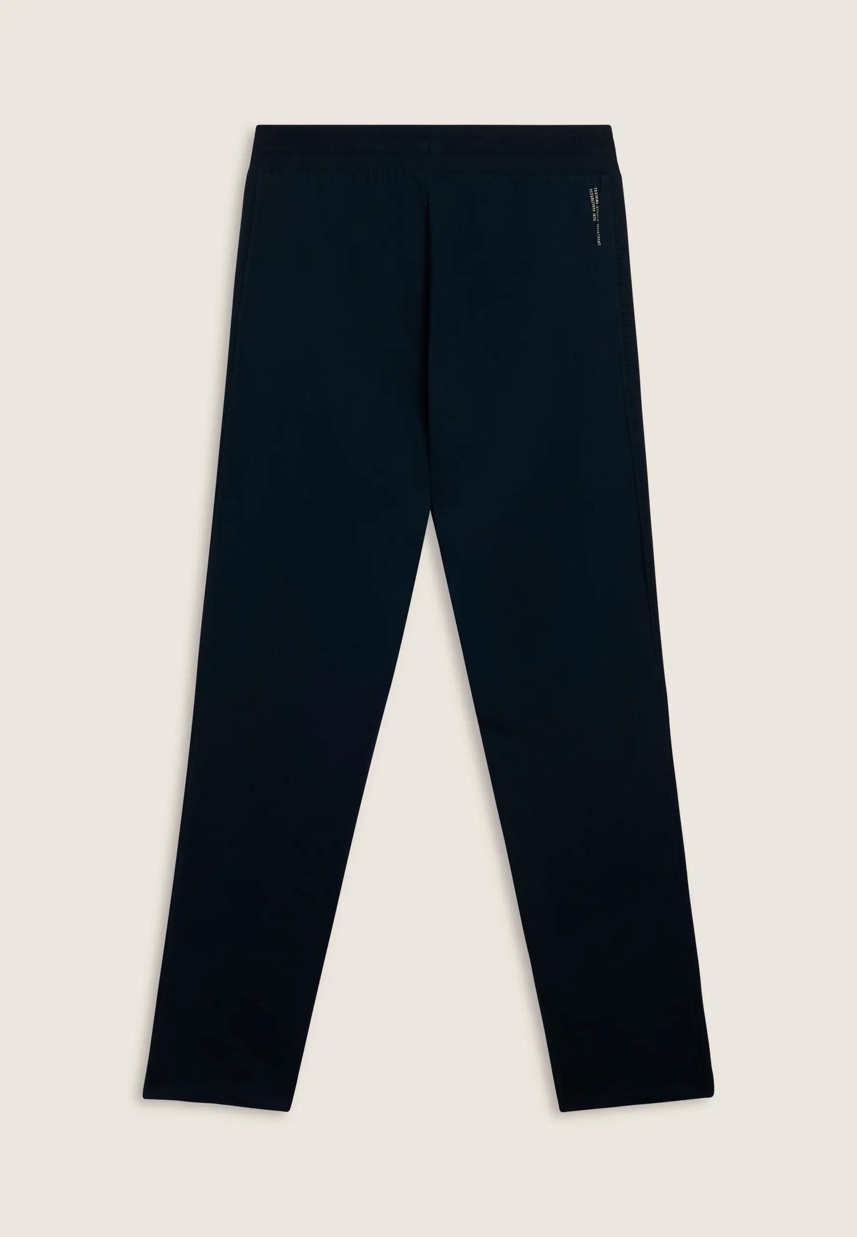 Pantalon en molleton avec empiècements rayés 5/6