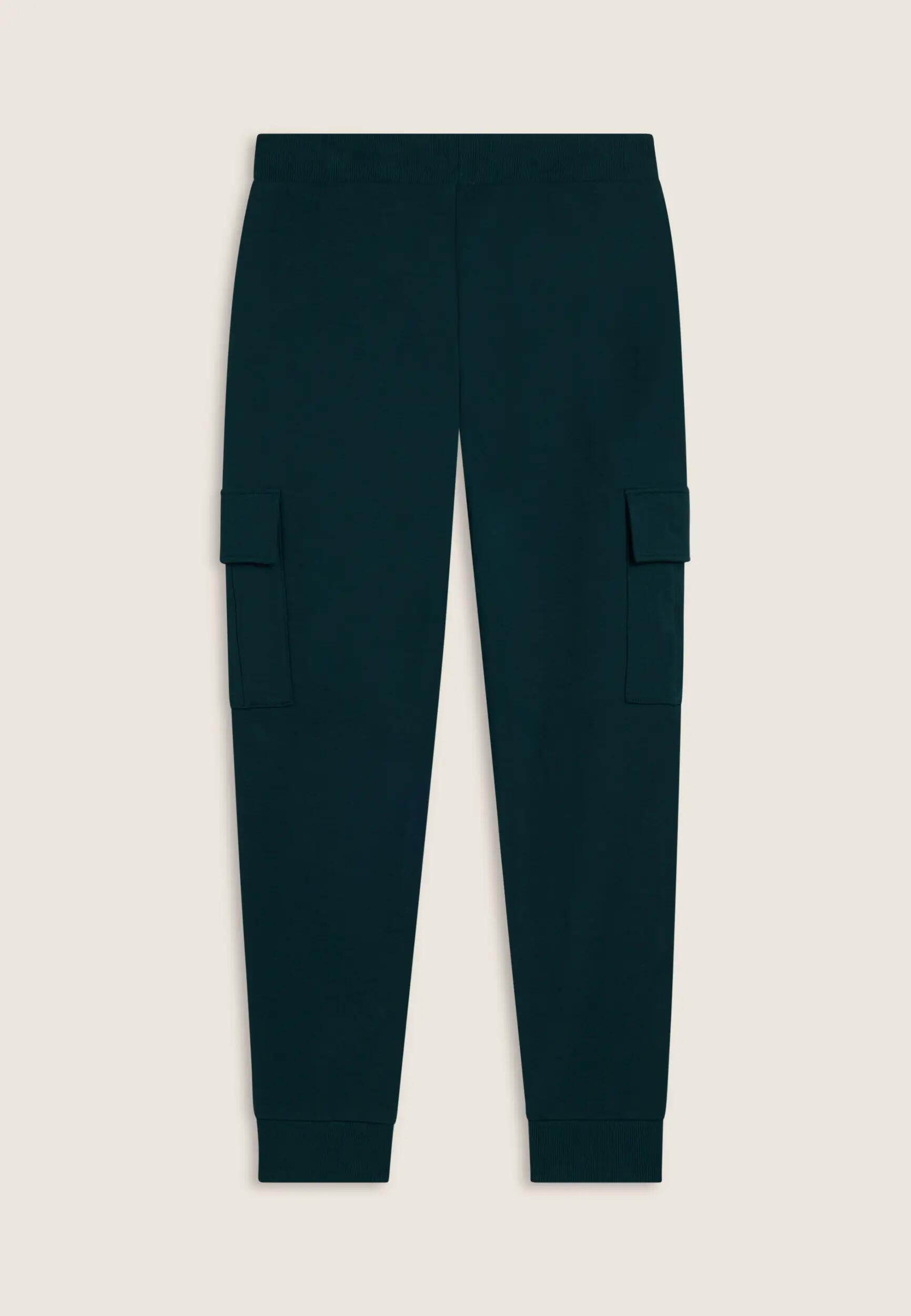Pantalón deportivo en felpa con bolsillos laterales 6/7