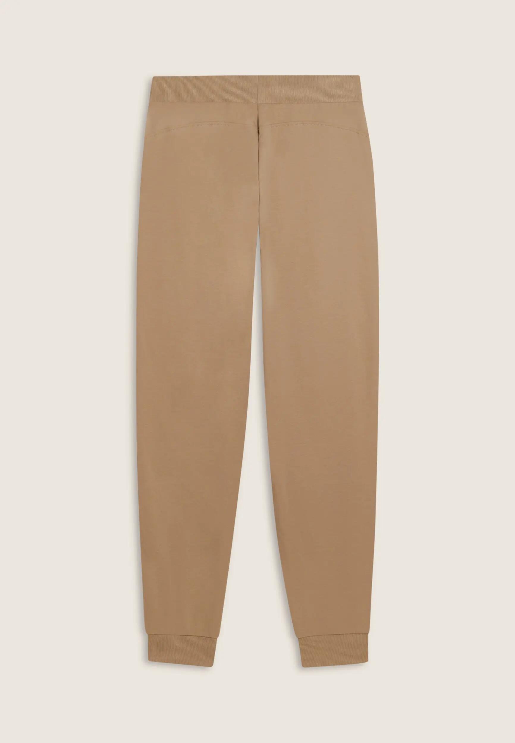 Pantalón con bajos de canalé y tiras con el logotipo 5/6