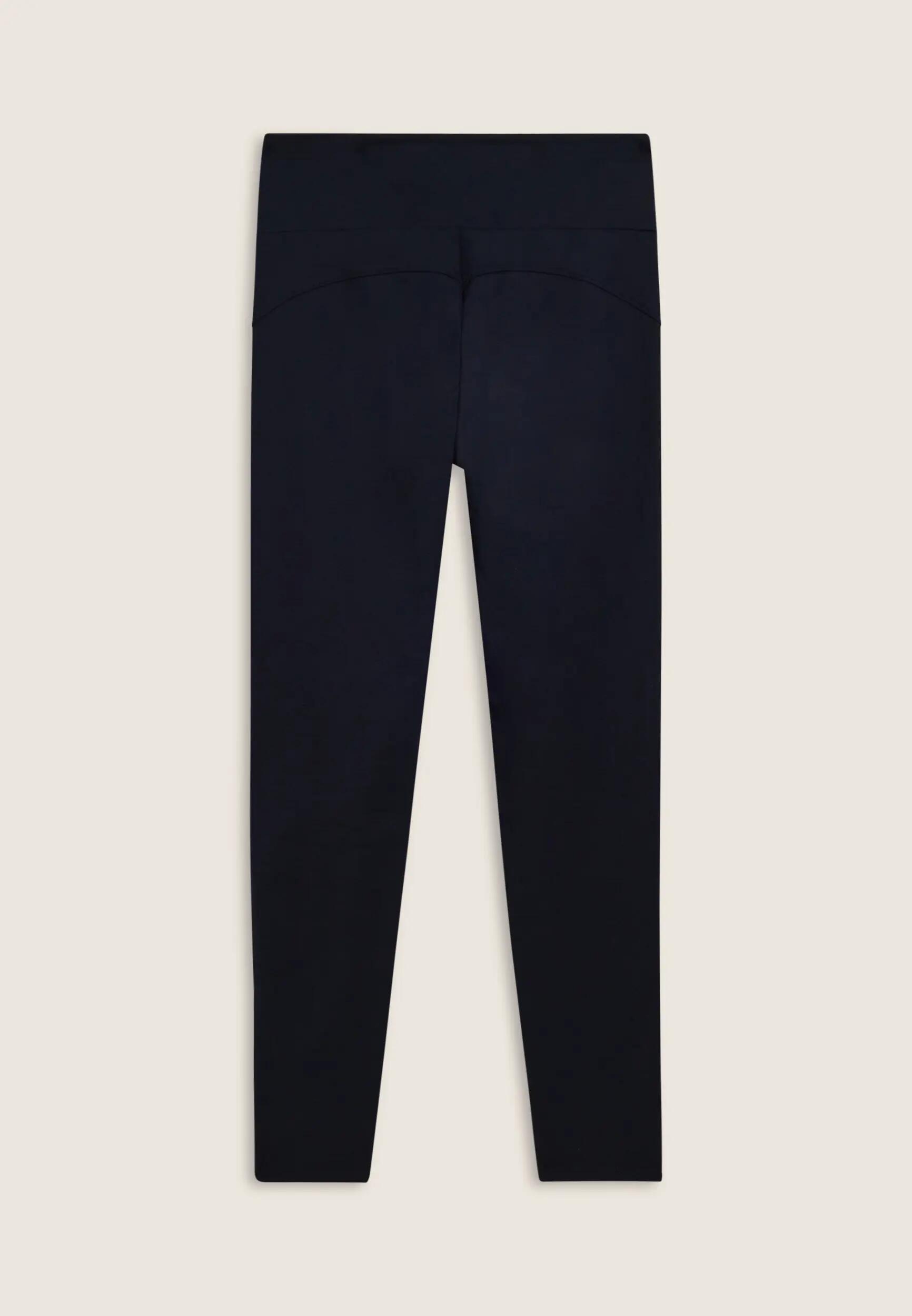 Leggings con tiras con el logotipo y cintura alta 5/6