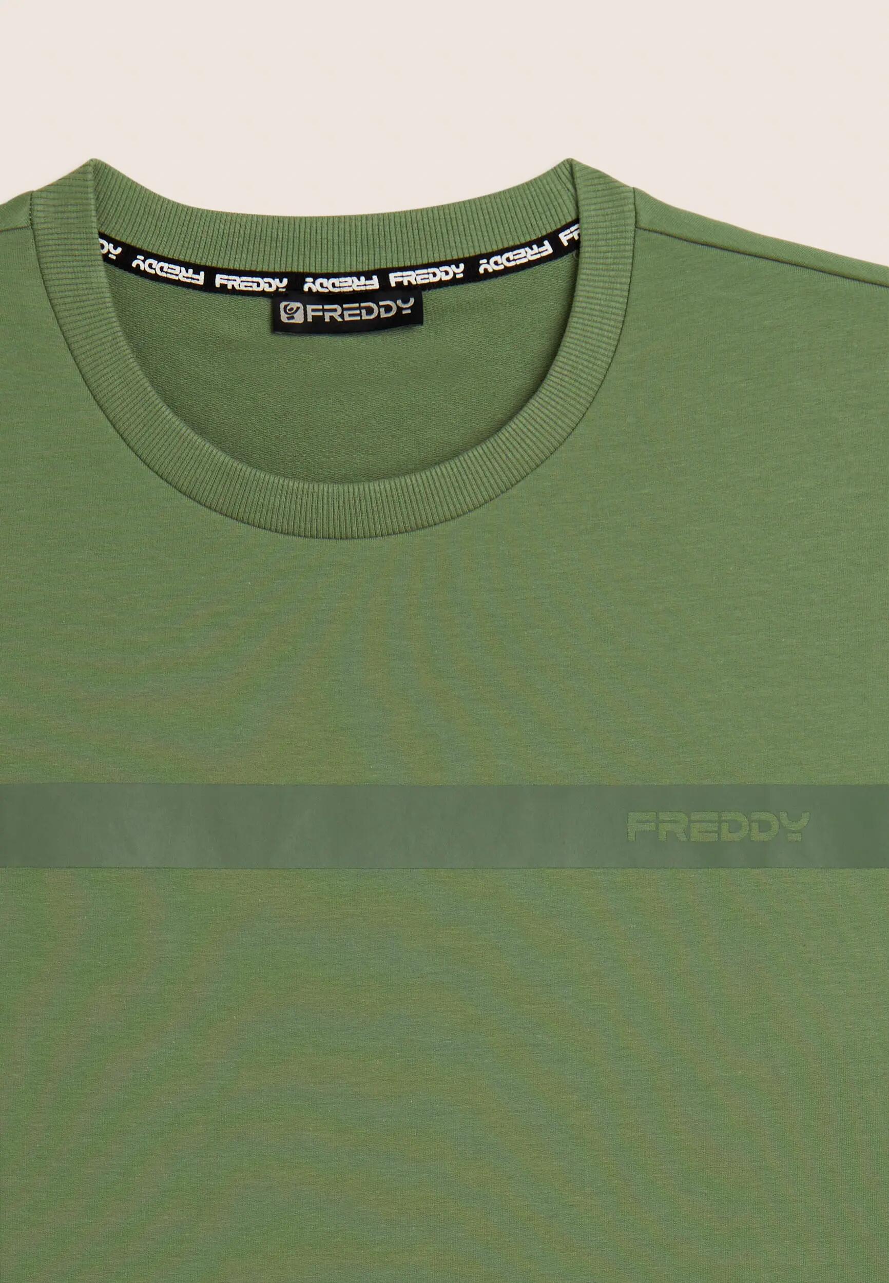 Sweat-shirt à col rond avec imprimé ton sur ton « TRAINING » 7/7