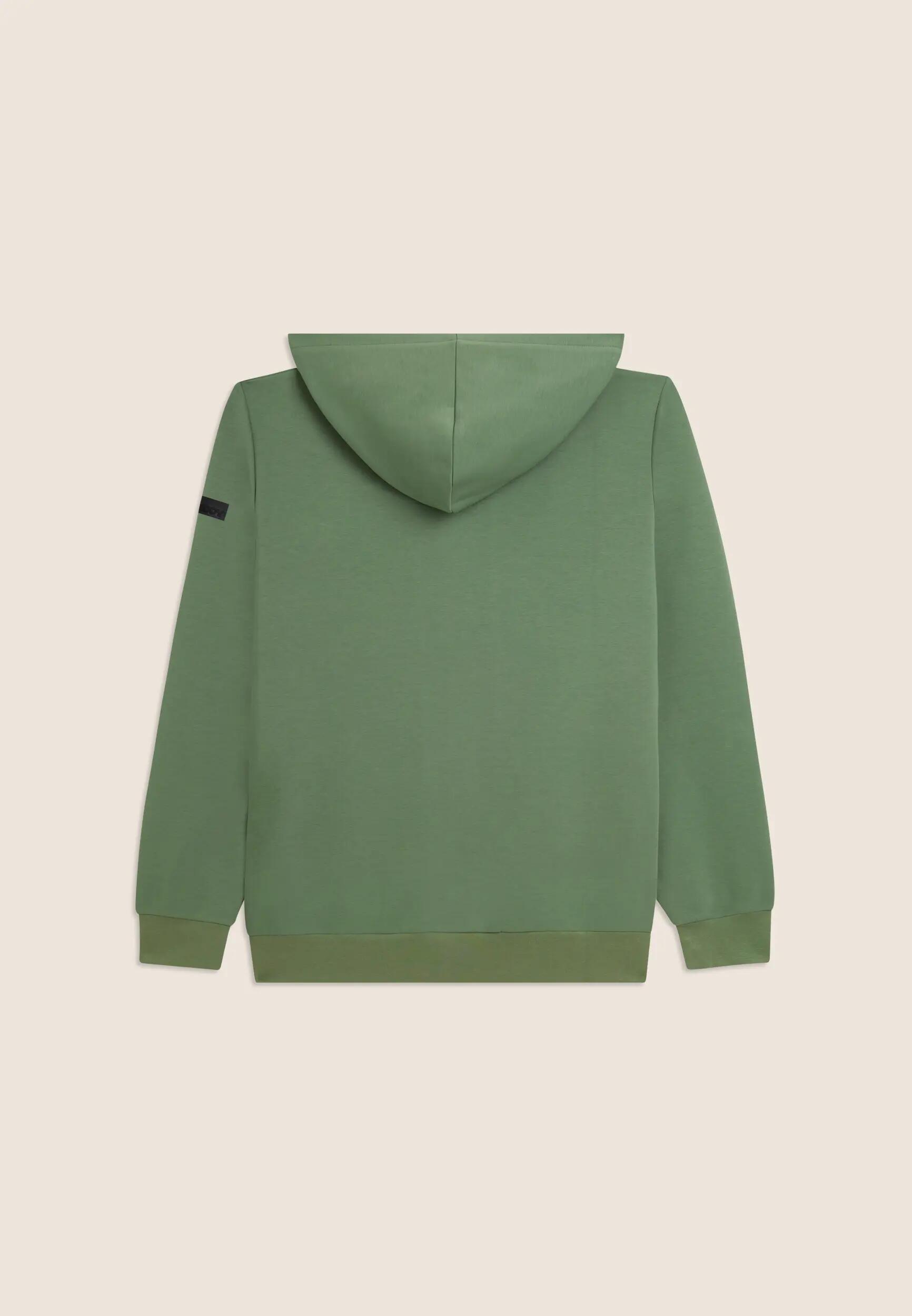Sudadera extragrande con capucha y bolsillos con cremallera 6/7