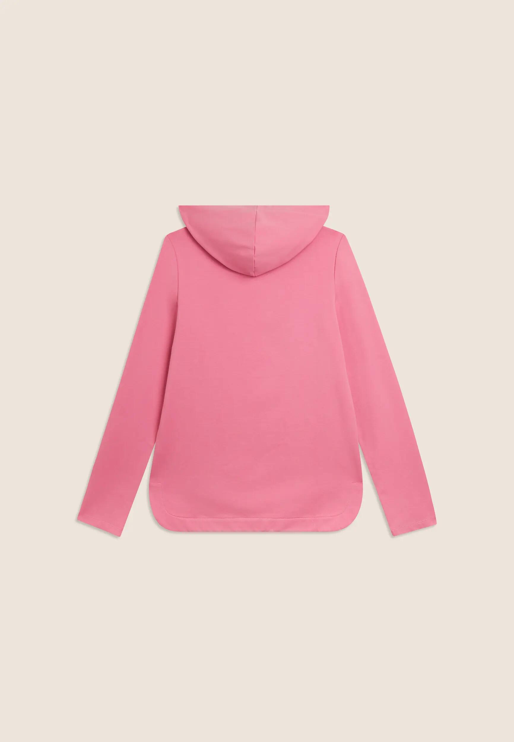 Sweat-shirt à capuche en molleton de coton avec fermeture éclair et motif graphi 5/6