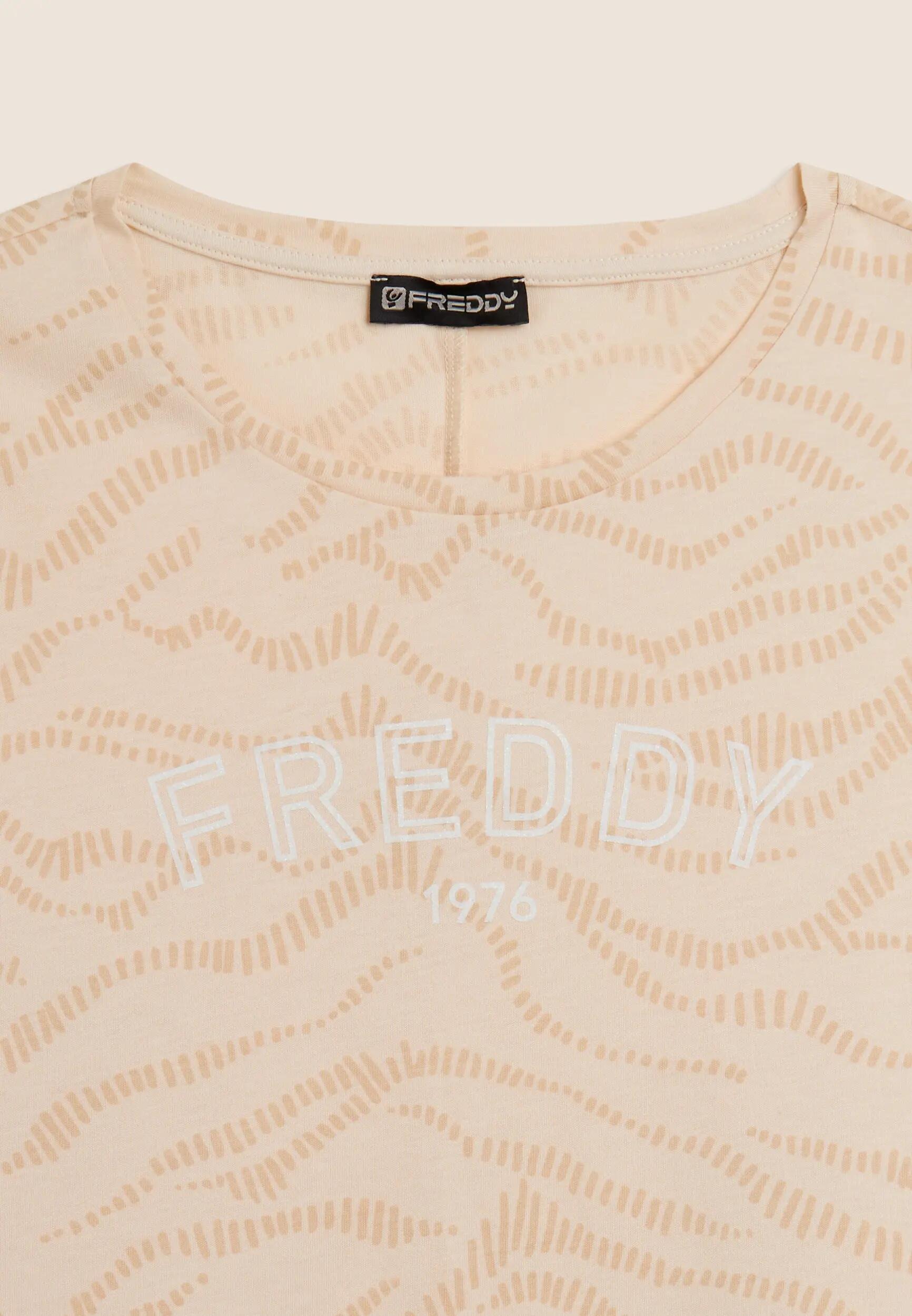 Camiseta estampada con el logotipo FREDDY 1976 6/6