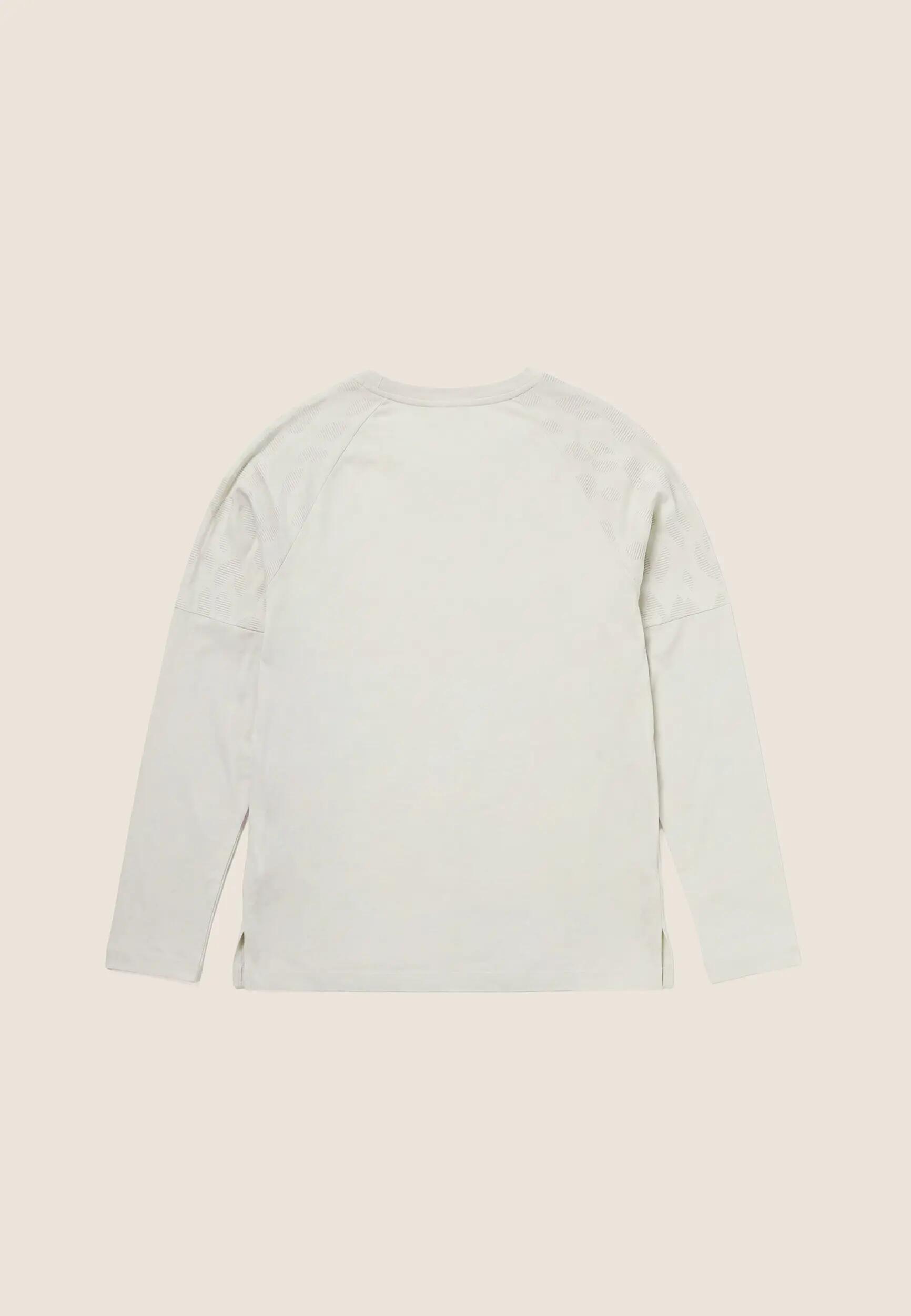 T-shirt Donna Manica Lunga Inserti Leopardati 5/6