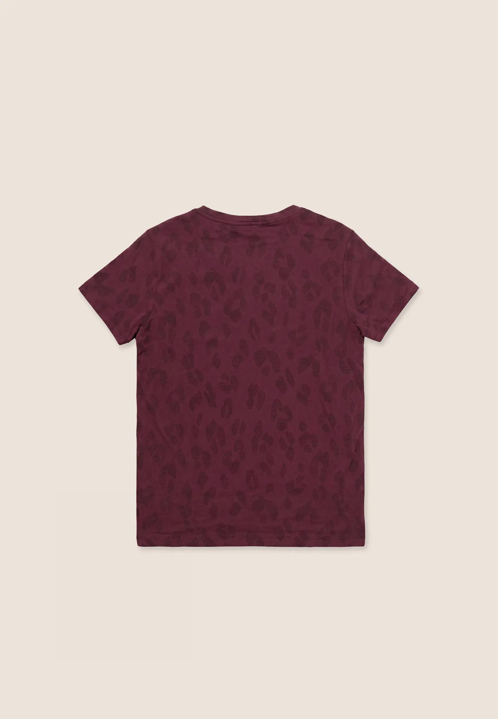 T-shirt Donna Regular Stampa Leopardata 5/6