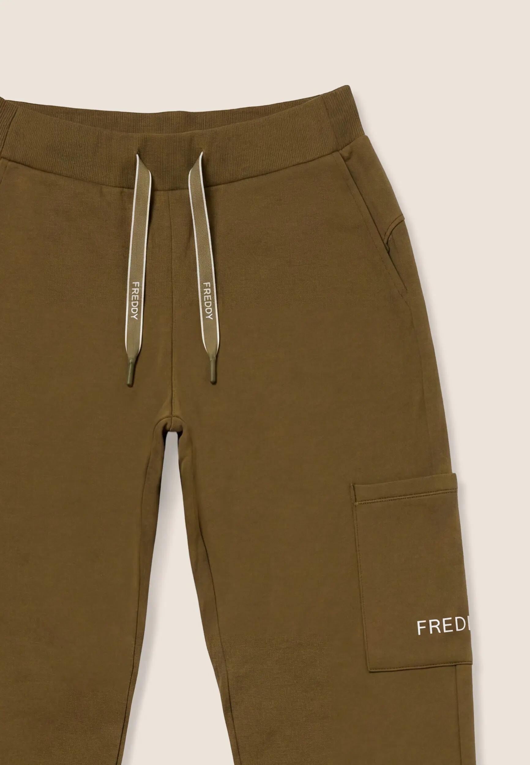 Pantaloni Sportivi Donna Regular con Tascone 6/6