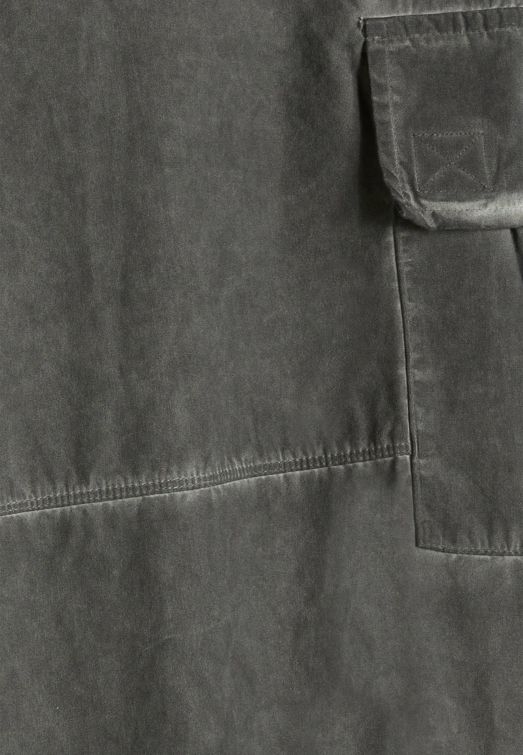 Pantalon cargo en toile teint à froid 7/7