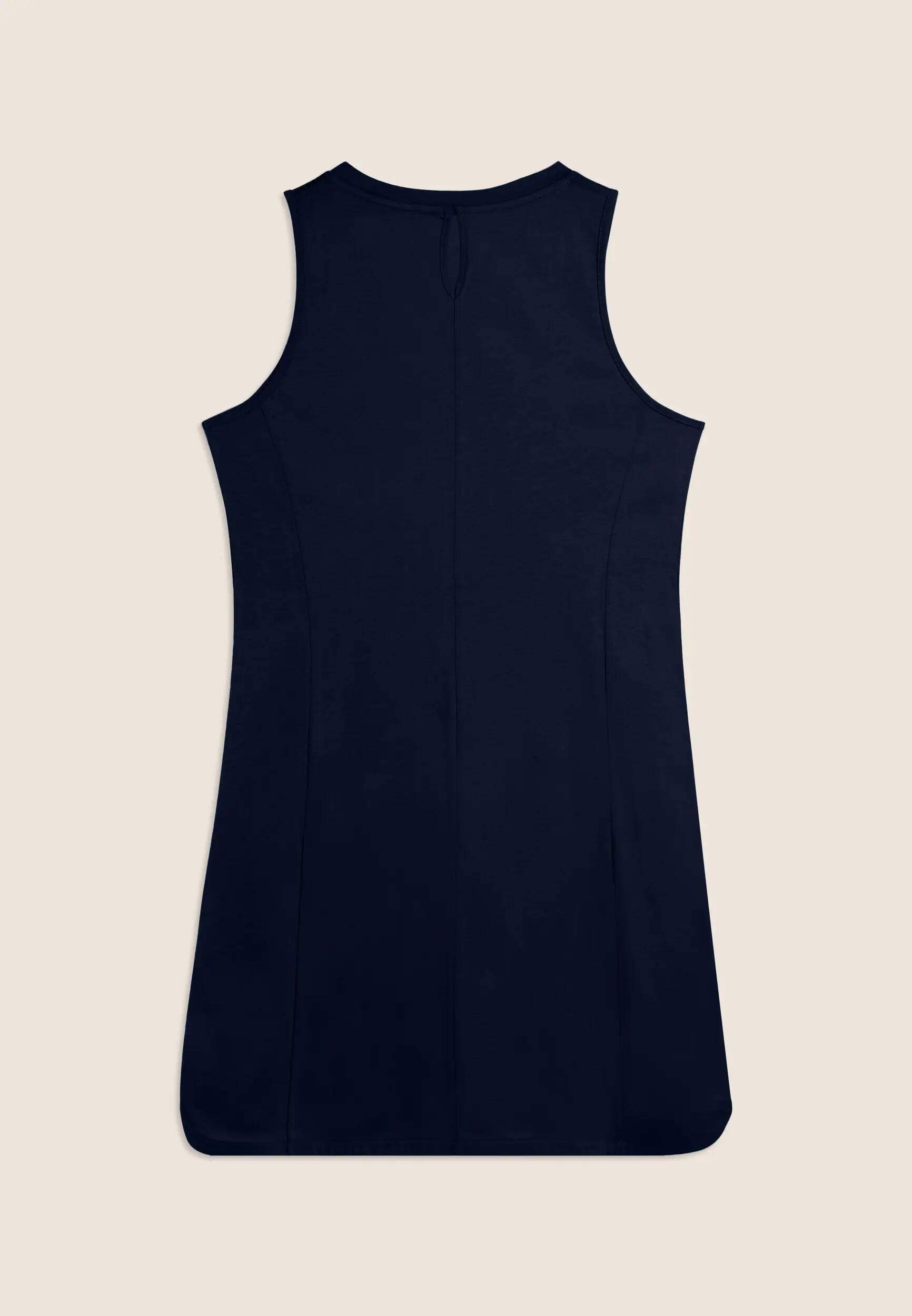 Robe à motif graphique et détails découpés 6/7