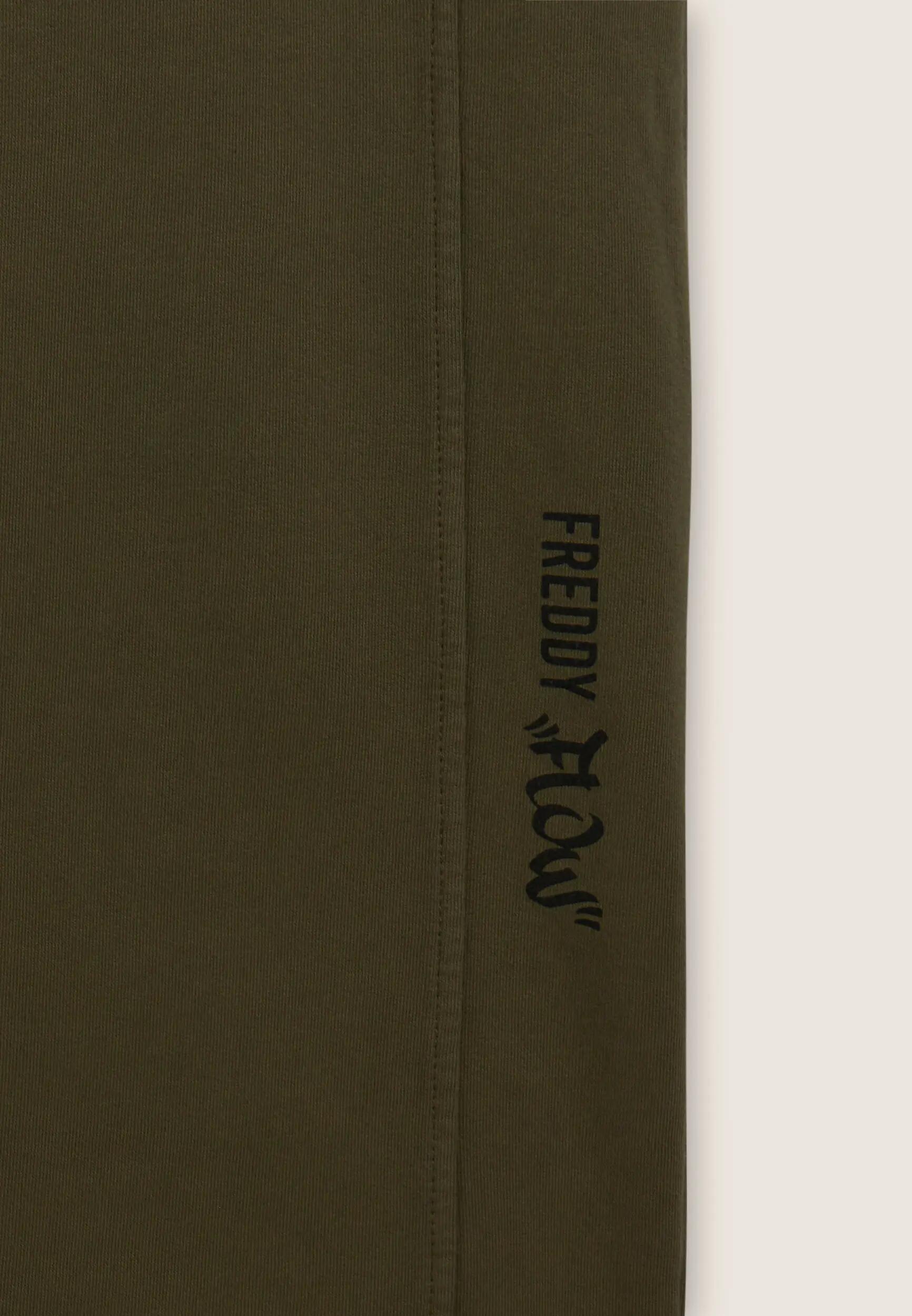 Pantalón ancho en felpa con estampado Flow 6/6
