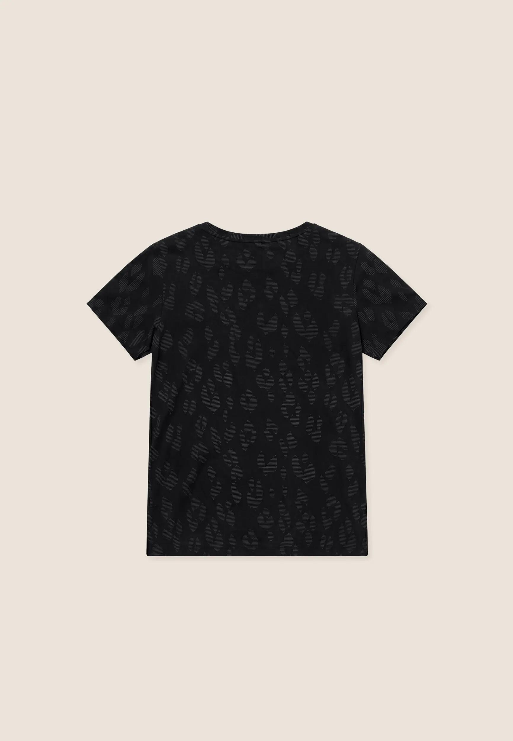 T-shirt Donna Regular Stampa Leopardata 5/6