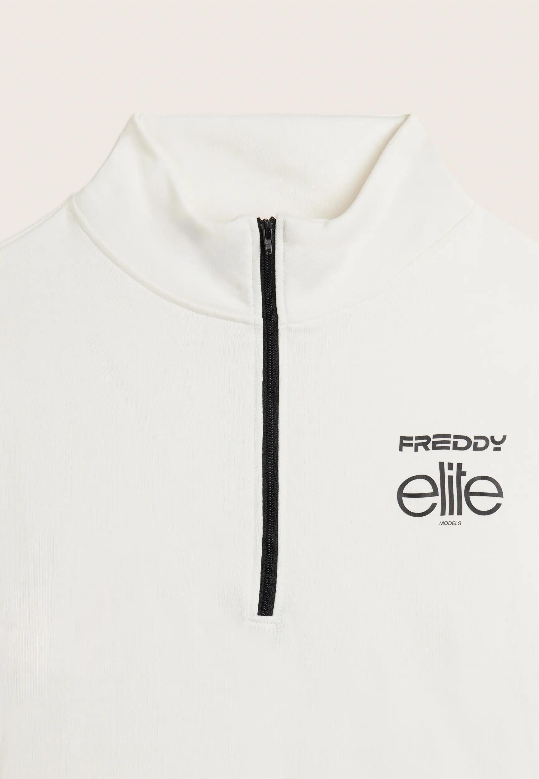 Sweat-shirt coupe confortable Femmes avec demi-fermeture éclair Freddy pour ELIT 7/7
