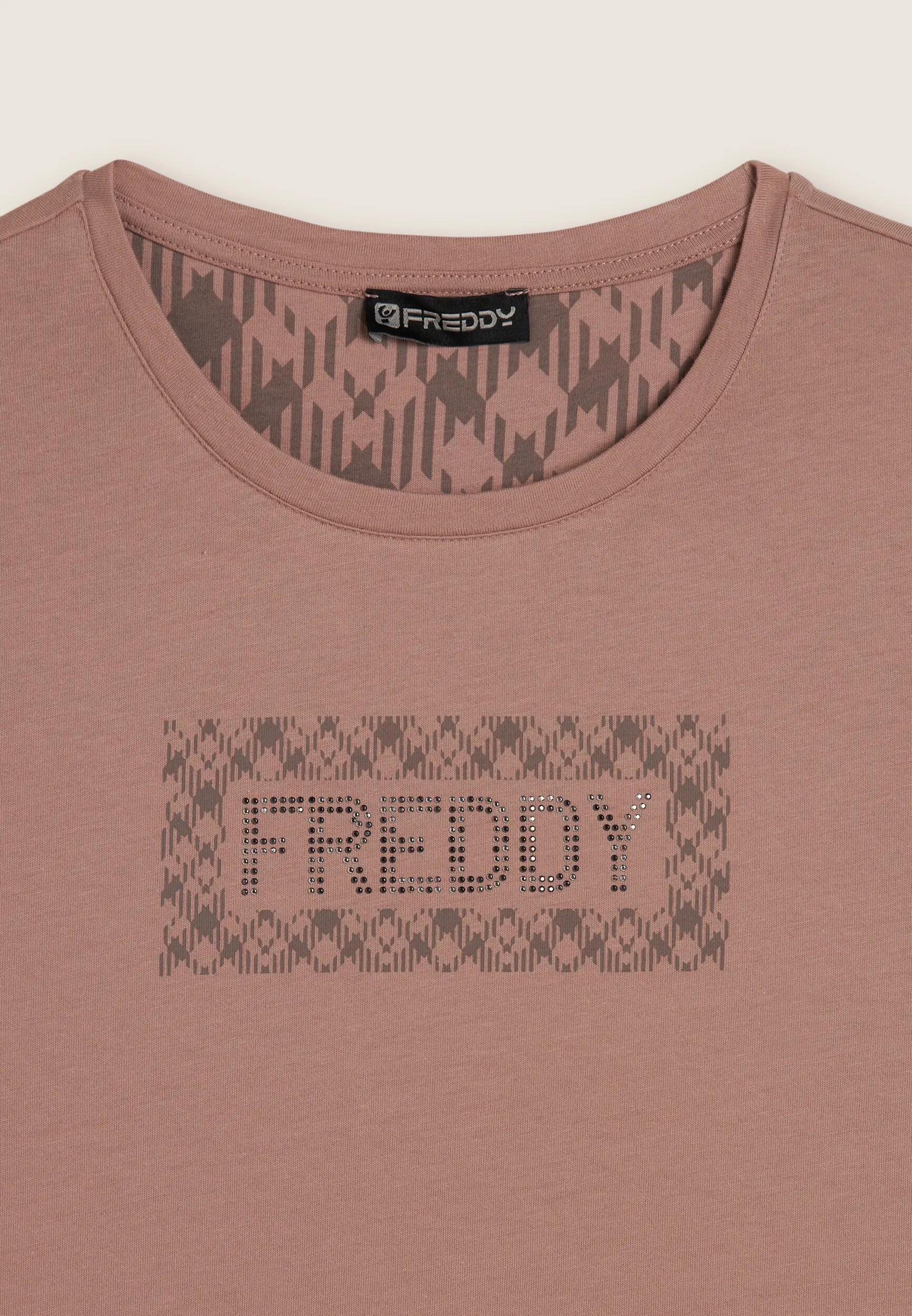 T-shirt avec logo et graphiques géométriques 6/6