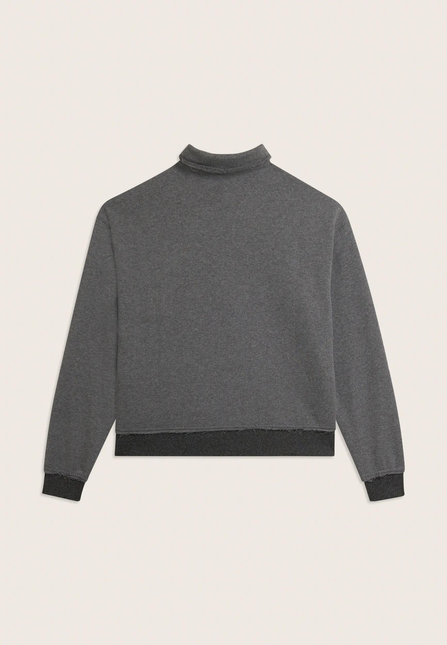 Sweat-shirt court Femme en tissu mélangé avec encolure polo Freddy pour ELITE 6/7