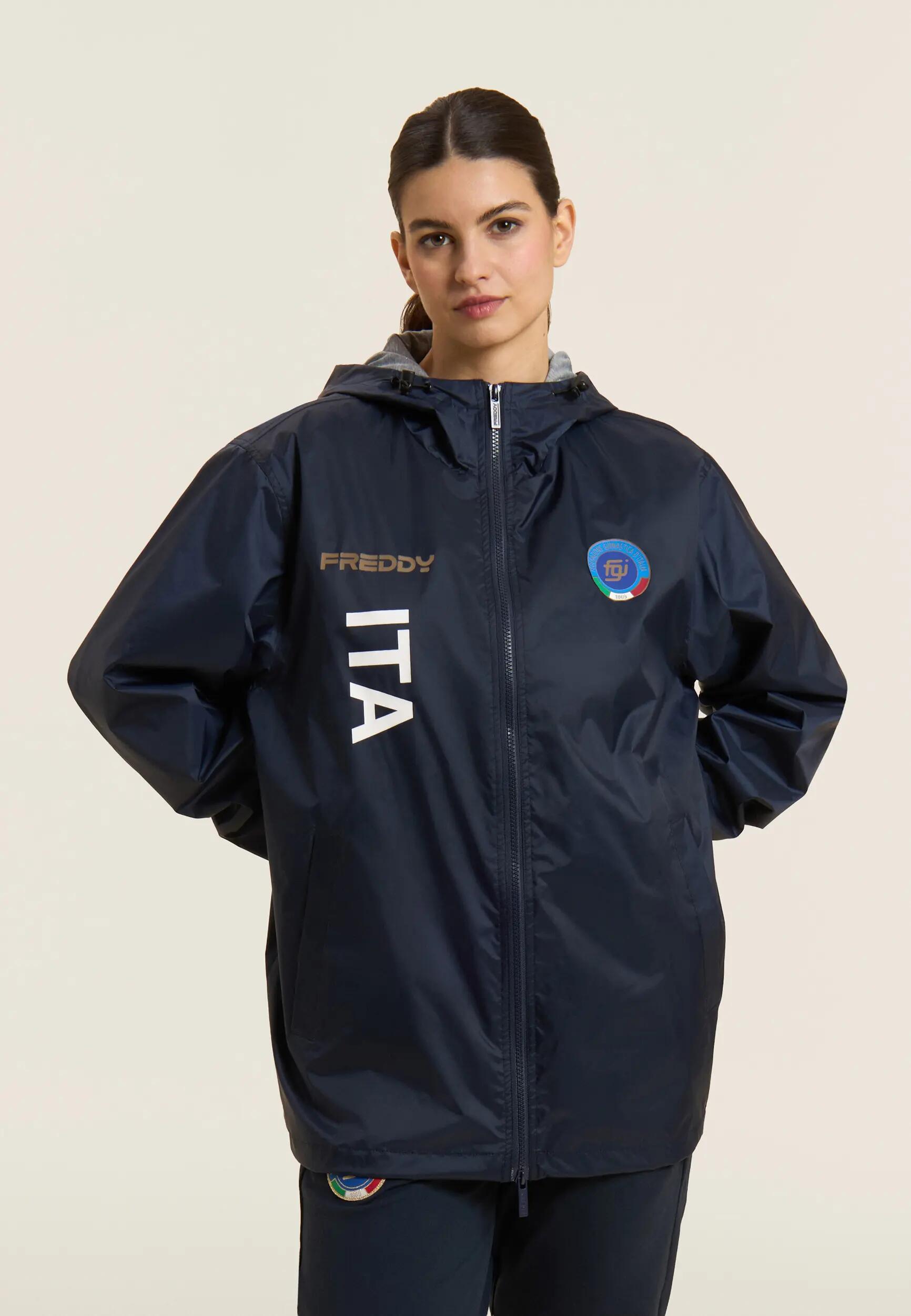Giacca Impermeabile Unisex Federazione Ginnastica d'Italia 8/8