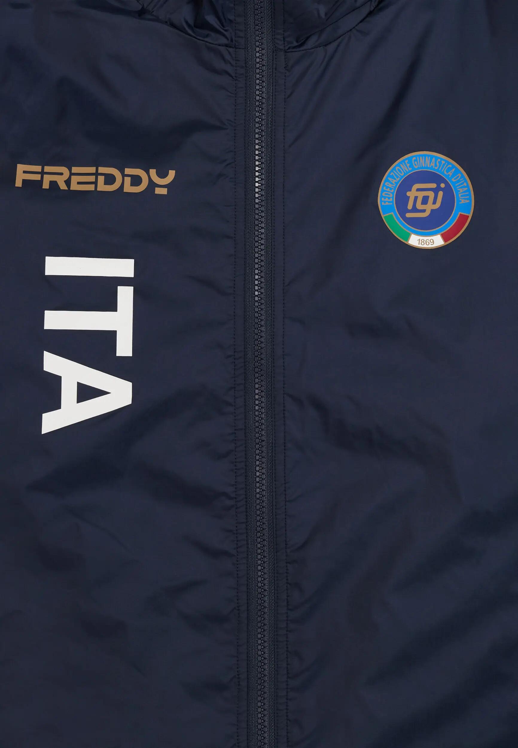 Giacca Impermeabile Unisex Federazione Ginnastica d'Italia 7/8