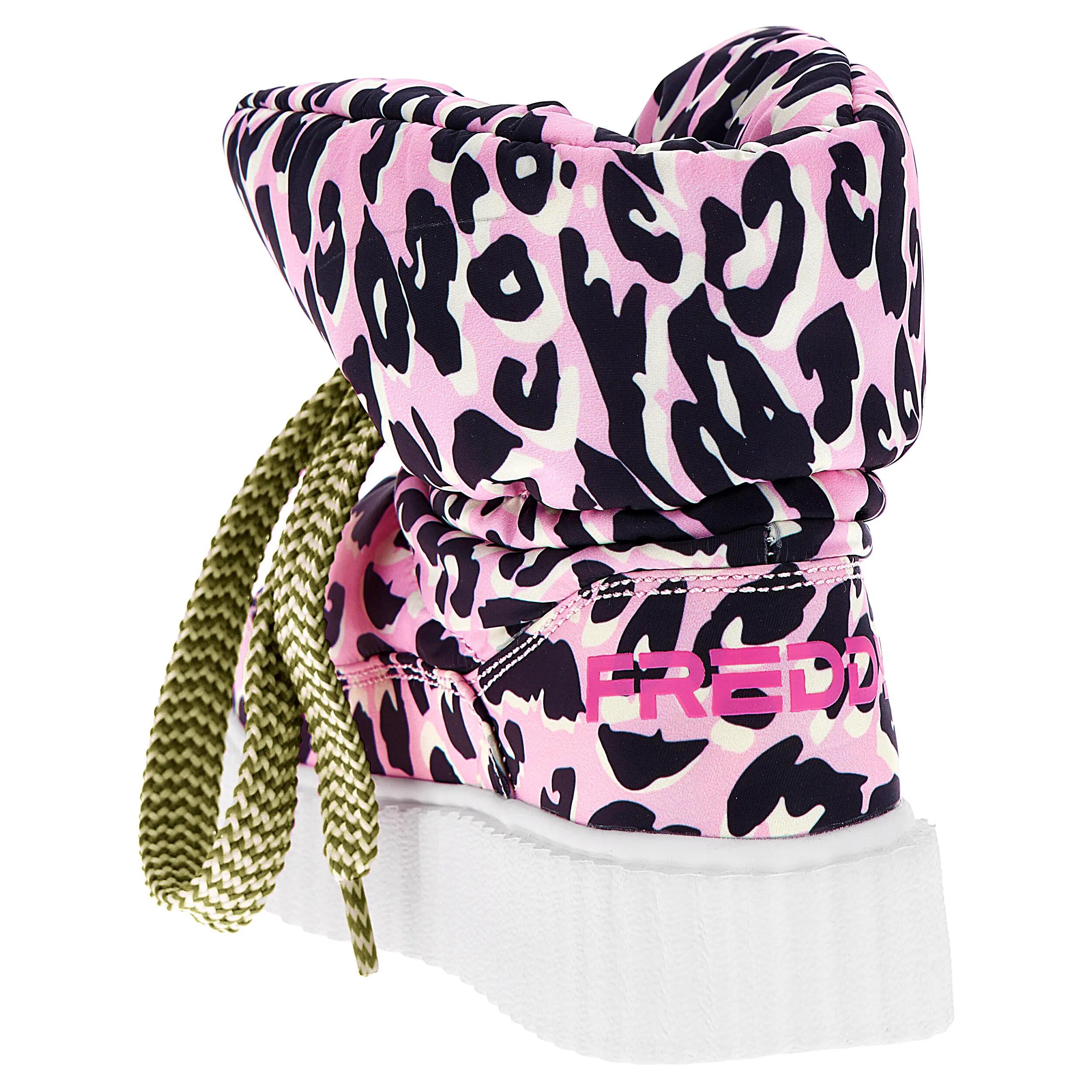 Puff Boot stampa fantasia con imbottitura in pile 7/7