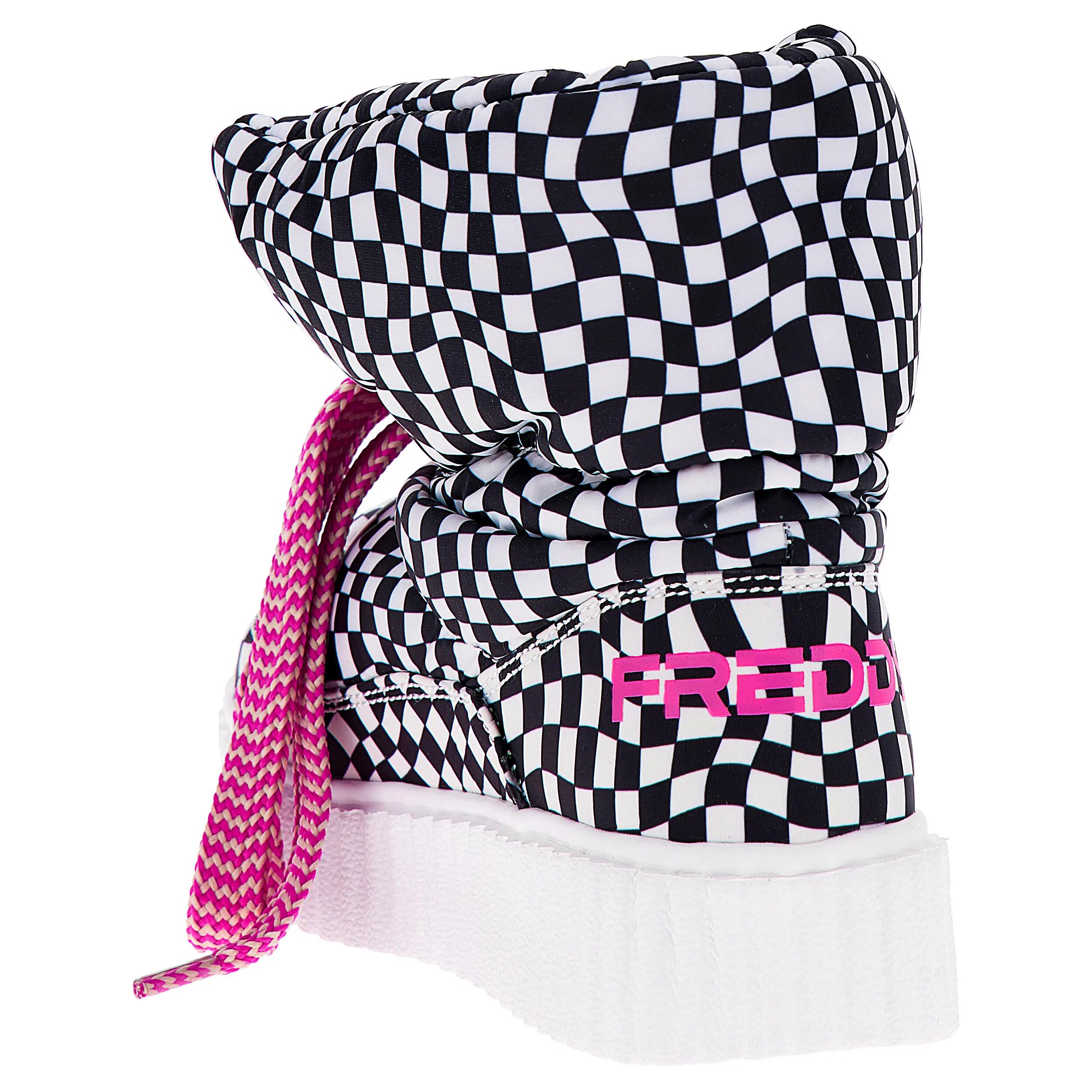 Puff Boot stampa fantasia con imbottitura in pile 7/7