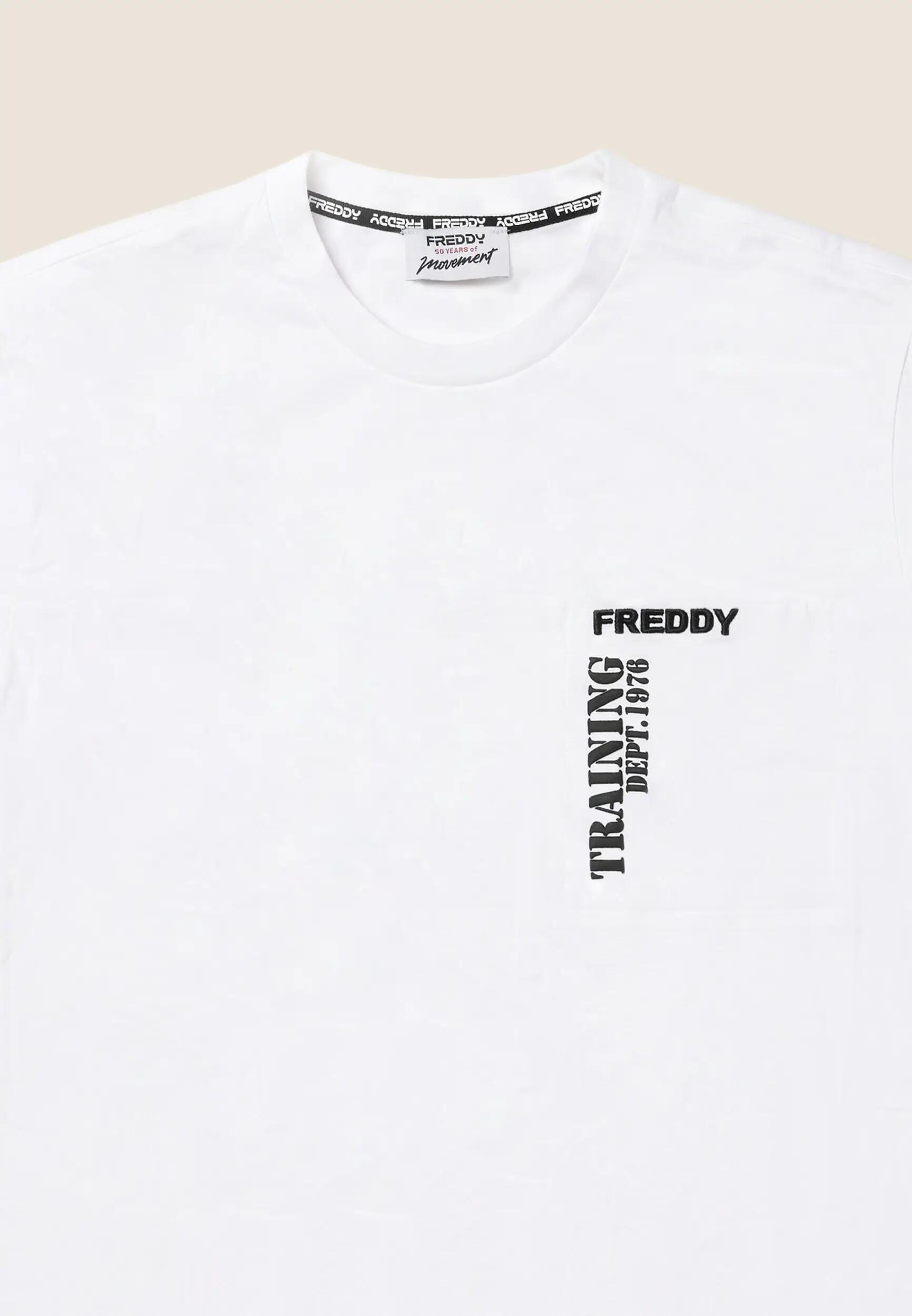 T-shirt da Uomo in Cotone con Grafica in Rilievo 6/6