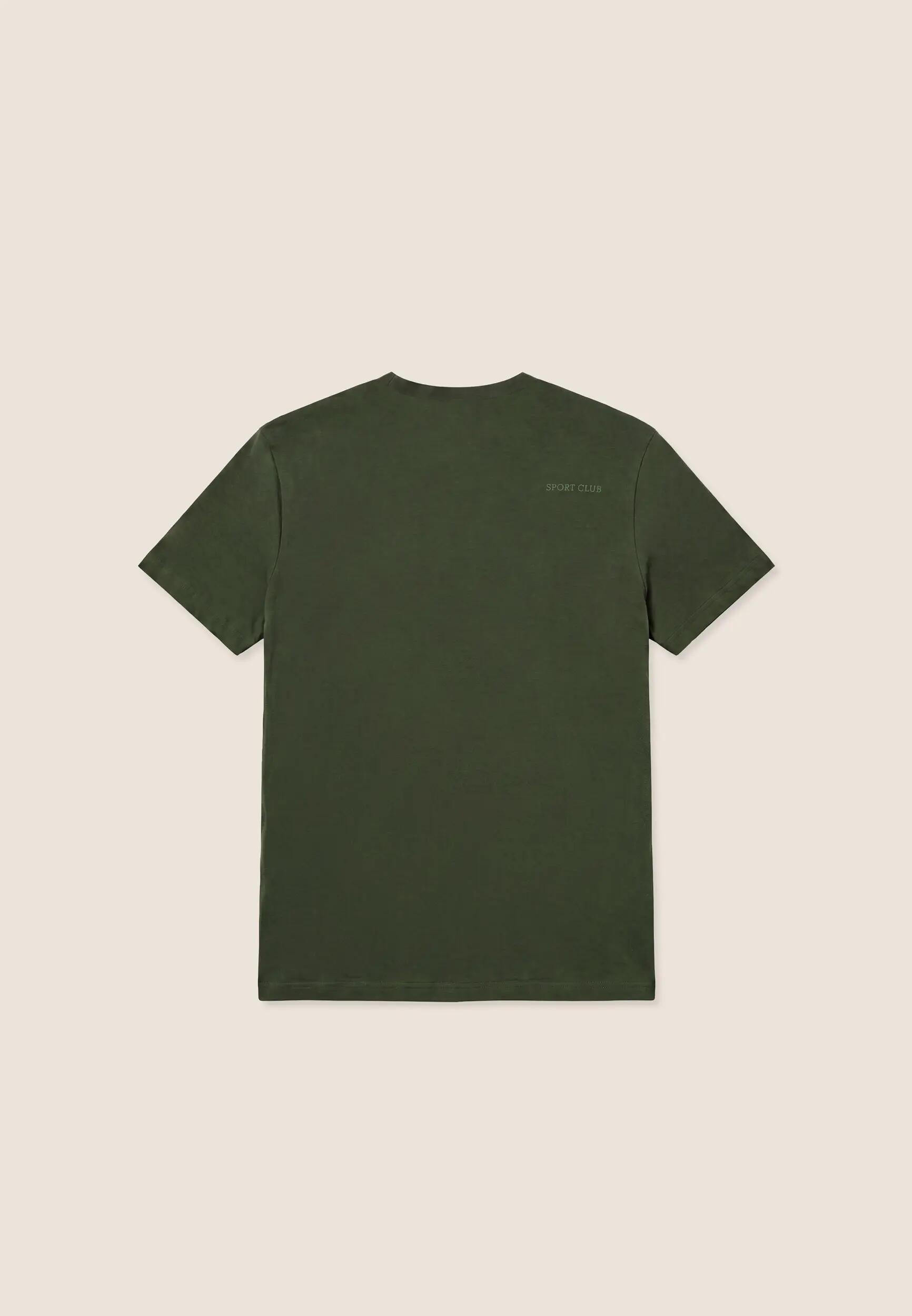 T-shirt da Uomo Regular Fit con Grafica Centrale Gommata 5/6