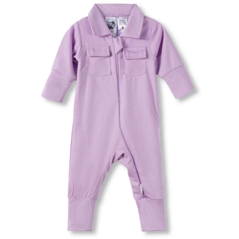 UV Defender Baby Onesie - Lilac