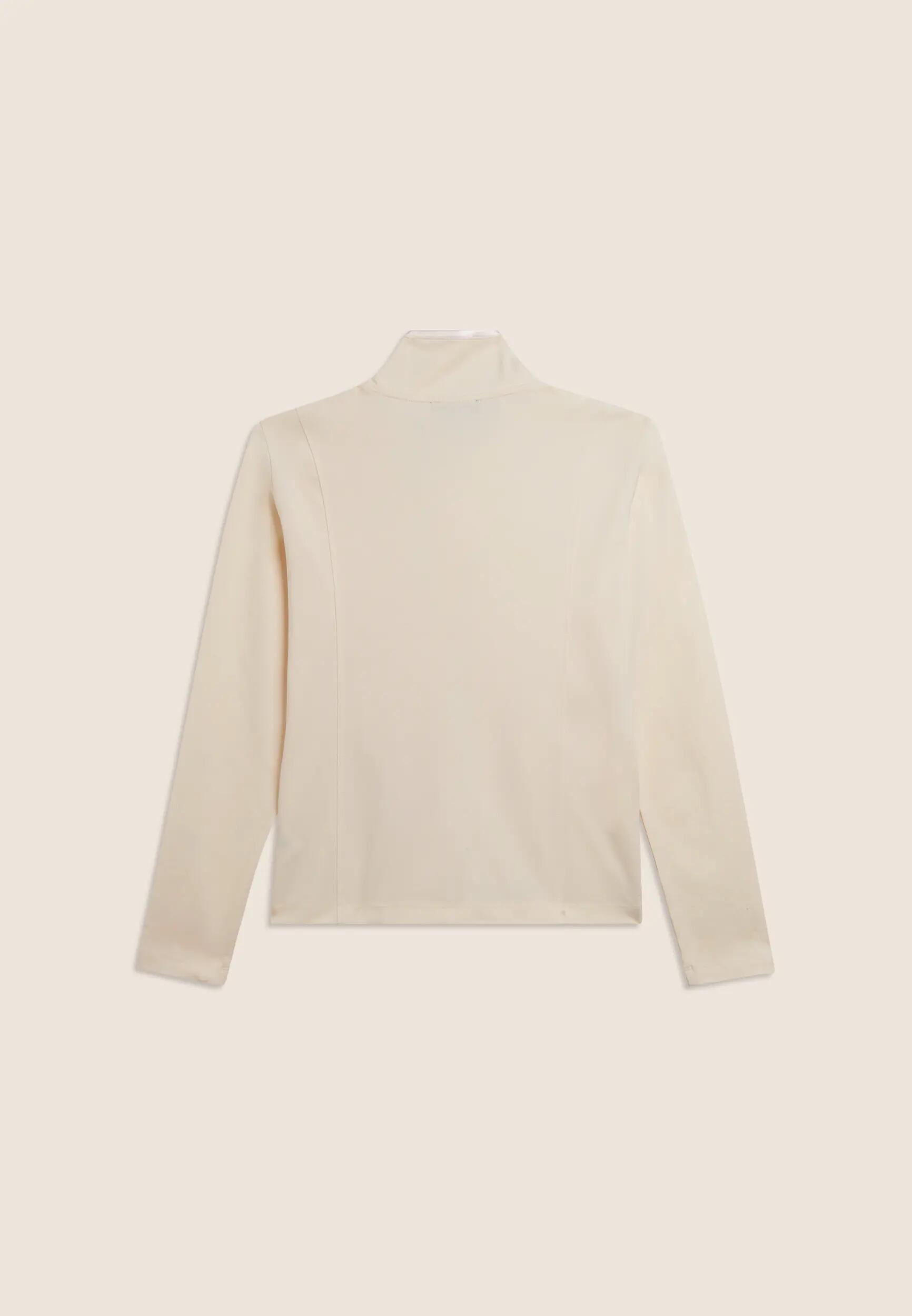 Sweatshirt met ritssluiting en hoge kraag, FREDDY-logo op de mouw 5/6