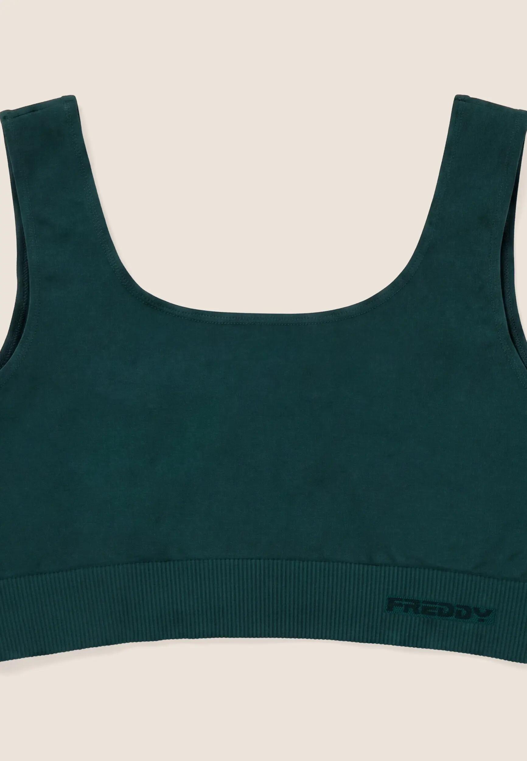 Top Sportivo Seamless con Fascia Sottoseno in costina 6/6