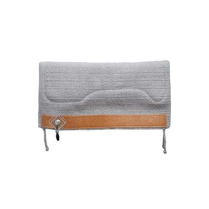 Tapis western show alpaga barbwire 34,5 x 17,5