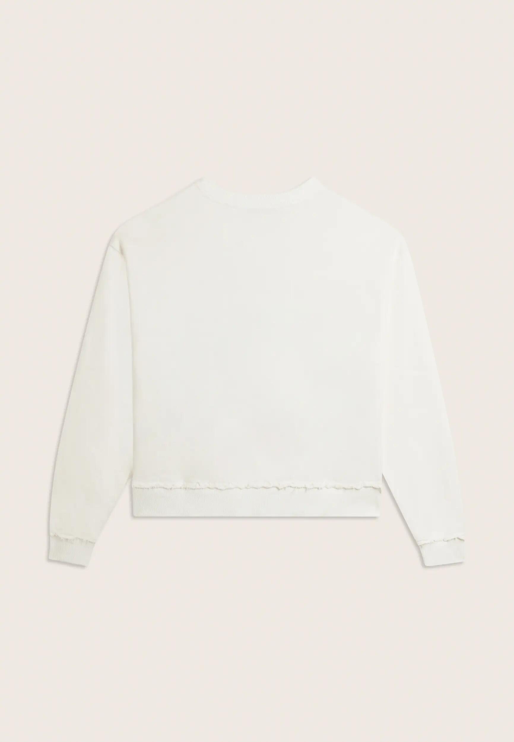 Sweat-shirt court à col rond pour femmes conçu par Freddy pour ELITE 6/7