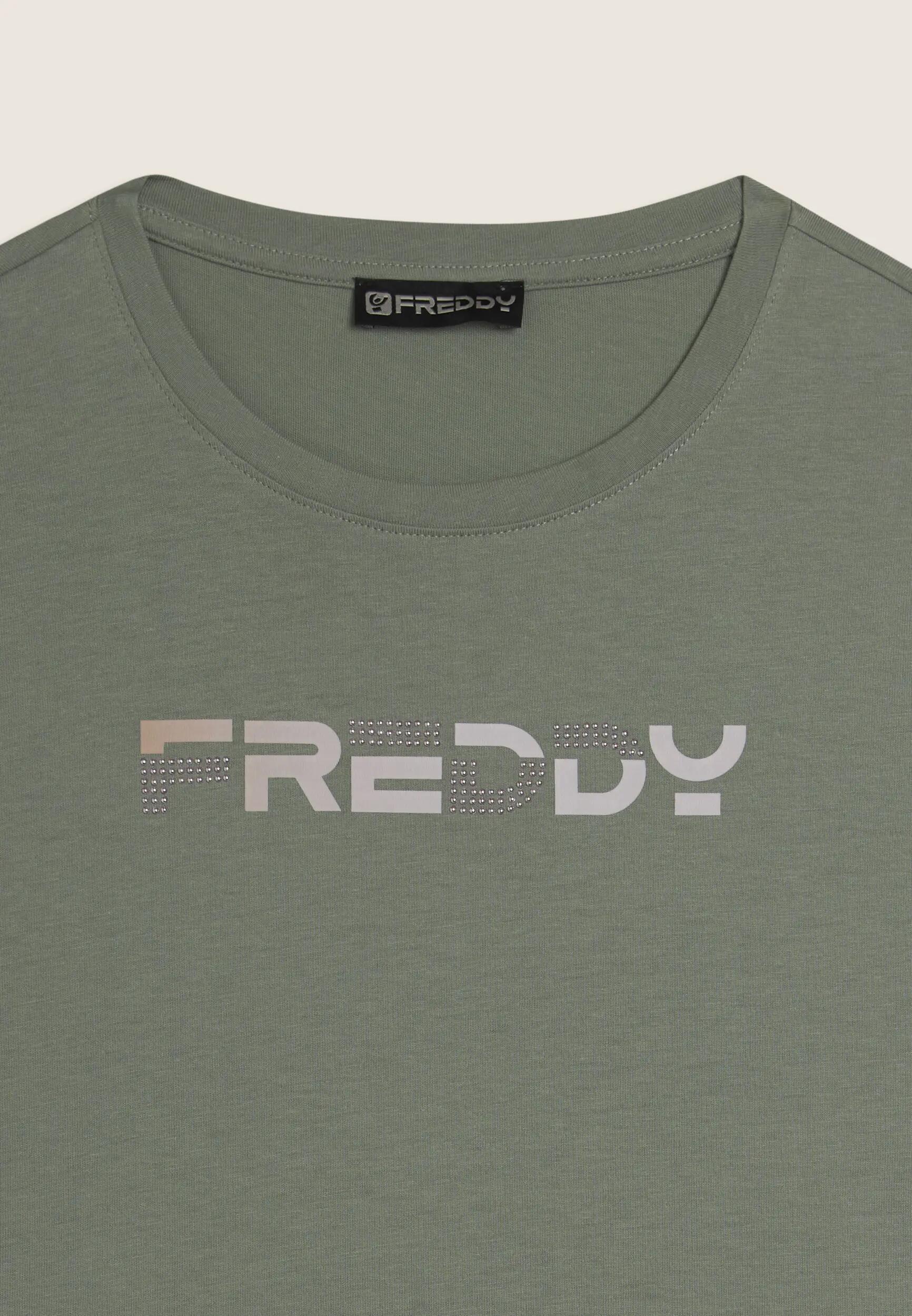 T-shirt à manches courtes avec logo holographique FREDDY 6/6