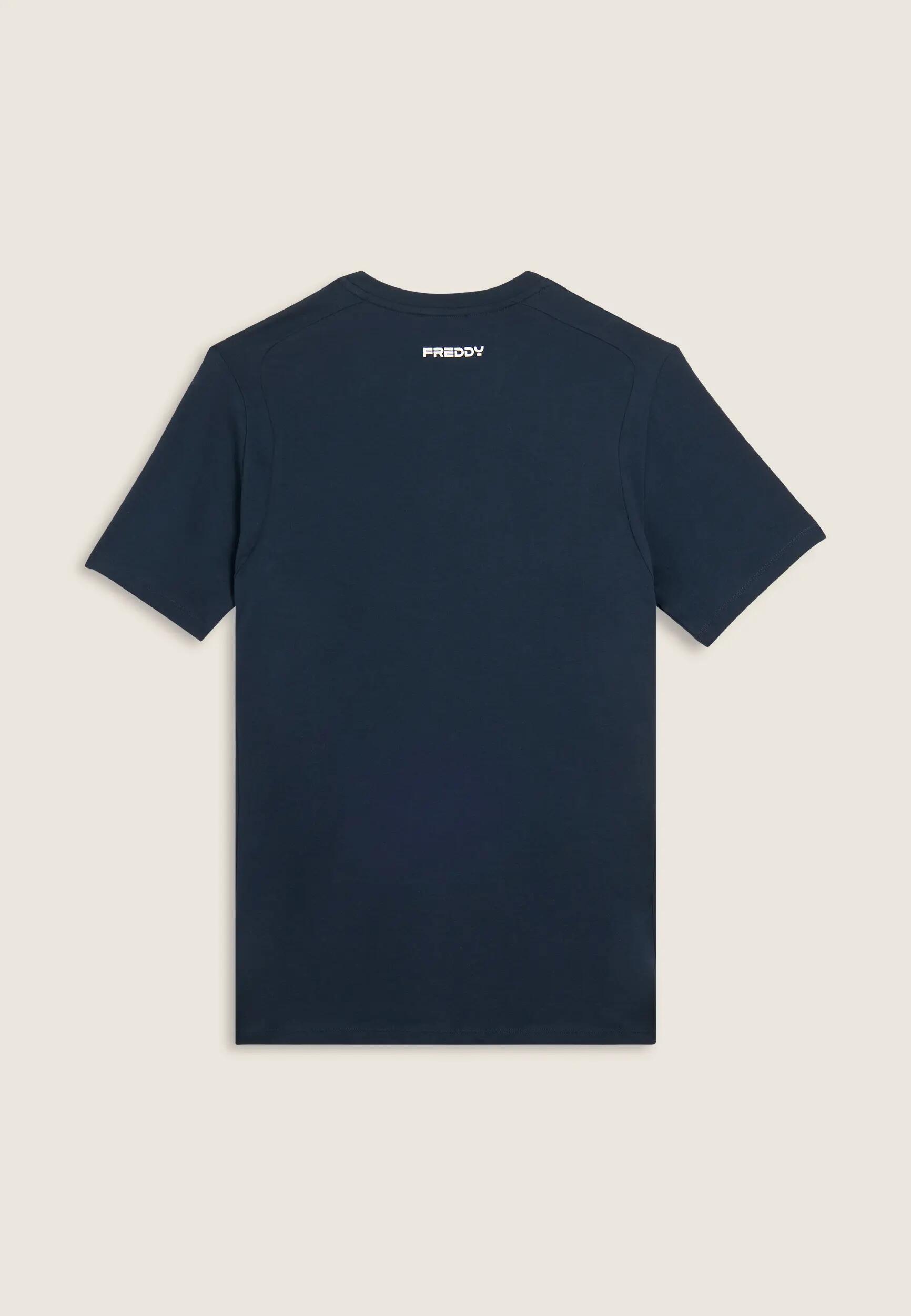 Regular T-shirt met raglanmouwen en dubbele glanzende print 5/6