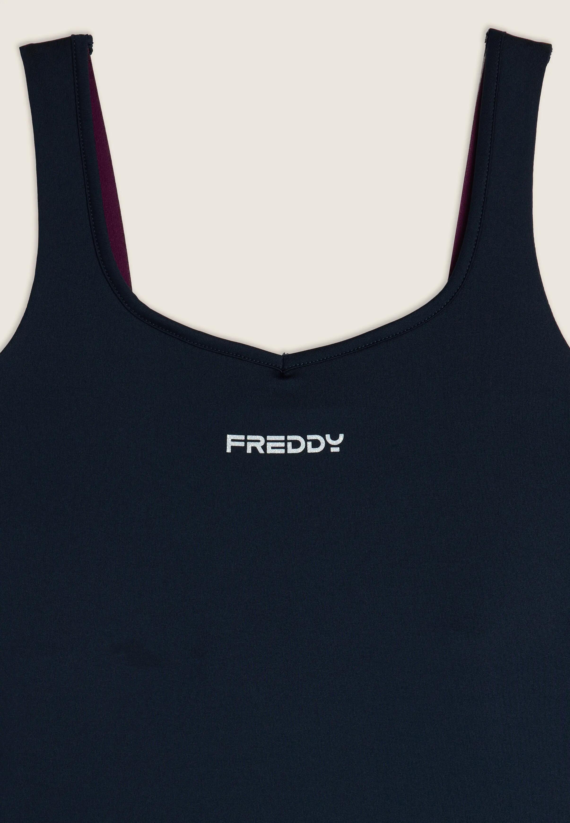 Camiseta sin mangas deportiva con sujetador integrado 7/8