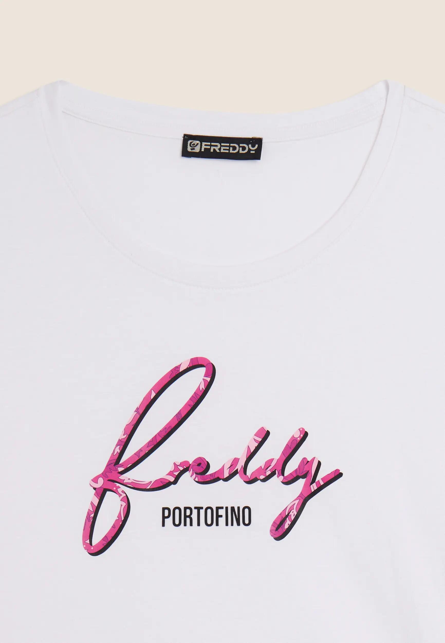 Camiseta con logotipo floral Freddy 6/6