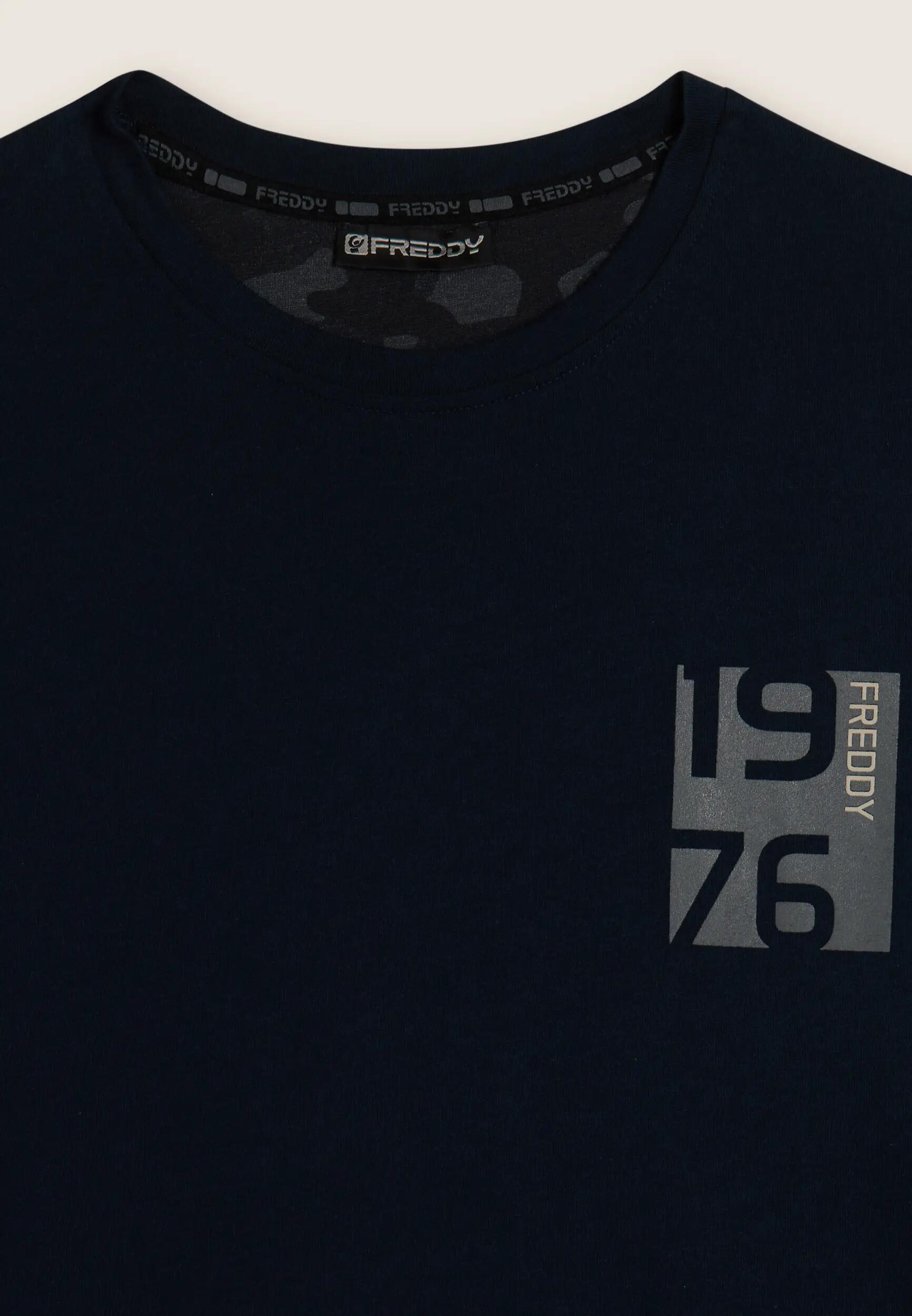 T-shirt à manches longues avec imprimé 1976 6/6