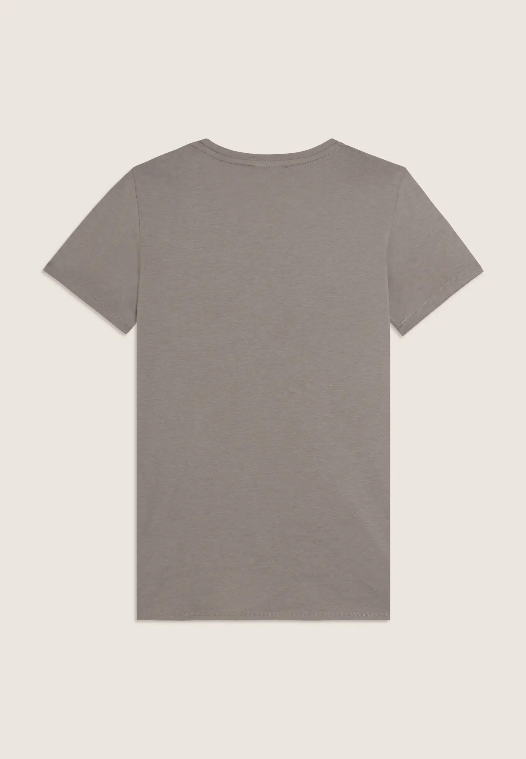 Camiseta de manga corta con detalle recortado y strass 5/6