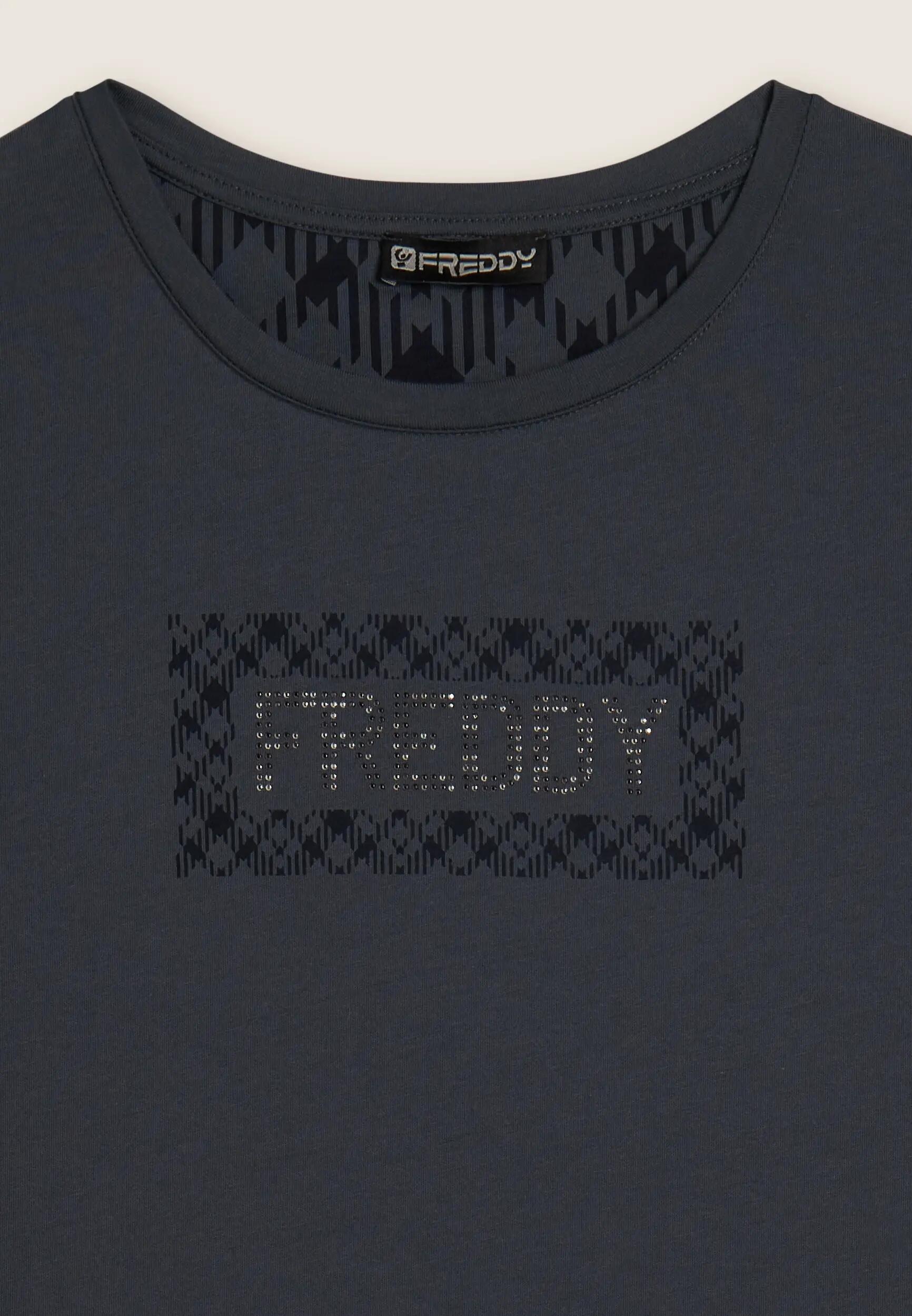 T-shirt met geometrische print 6/6