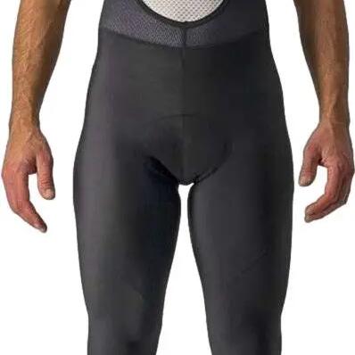 Castelli Entrata Thermal 3/4 Bib Tights Black