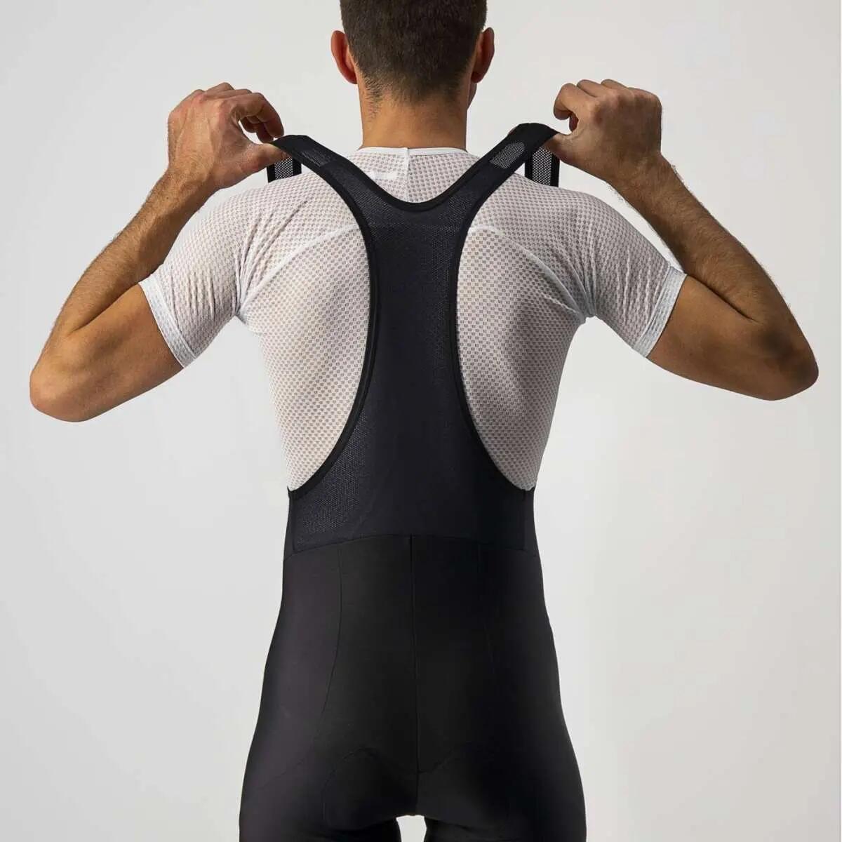 Castelli Entrata Thermal 3/4 Bib Tights Black 4/4
