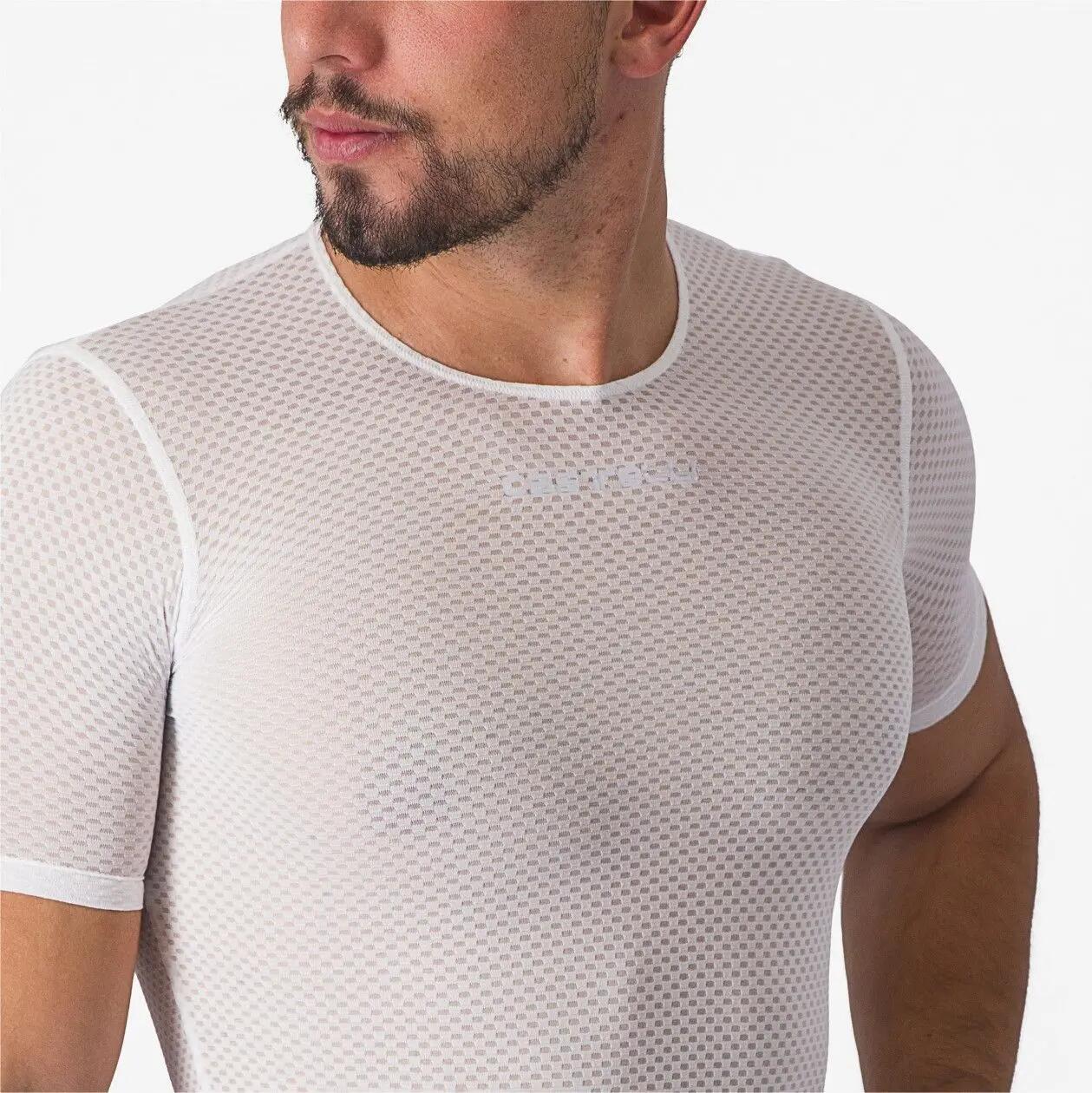 Maglia a maniche corte Castelli Pro Mesh 2.0 White 6/7