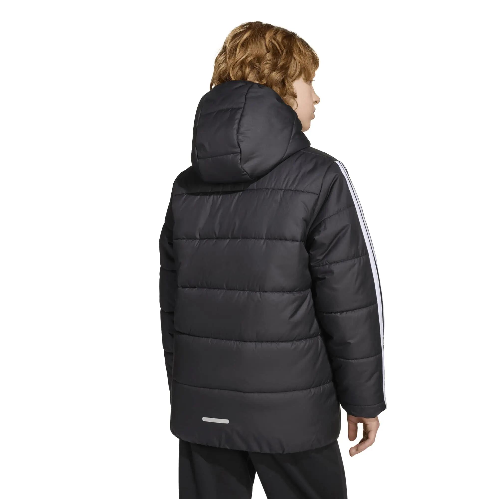 Essentials 3-Streifen gefütterte Kinderjacke 9/13