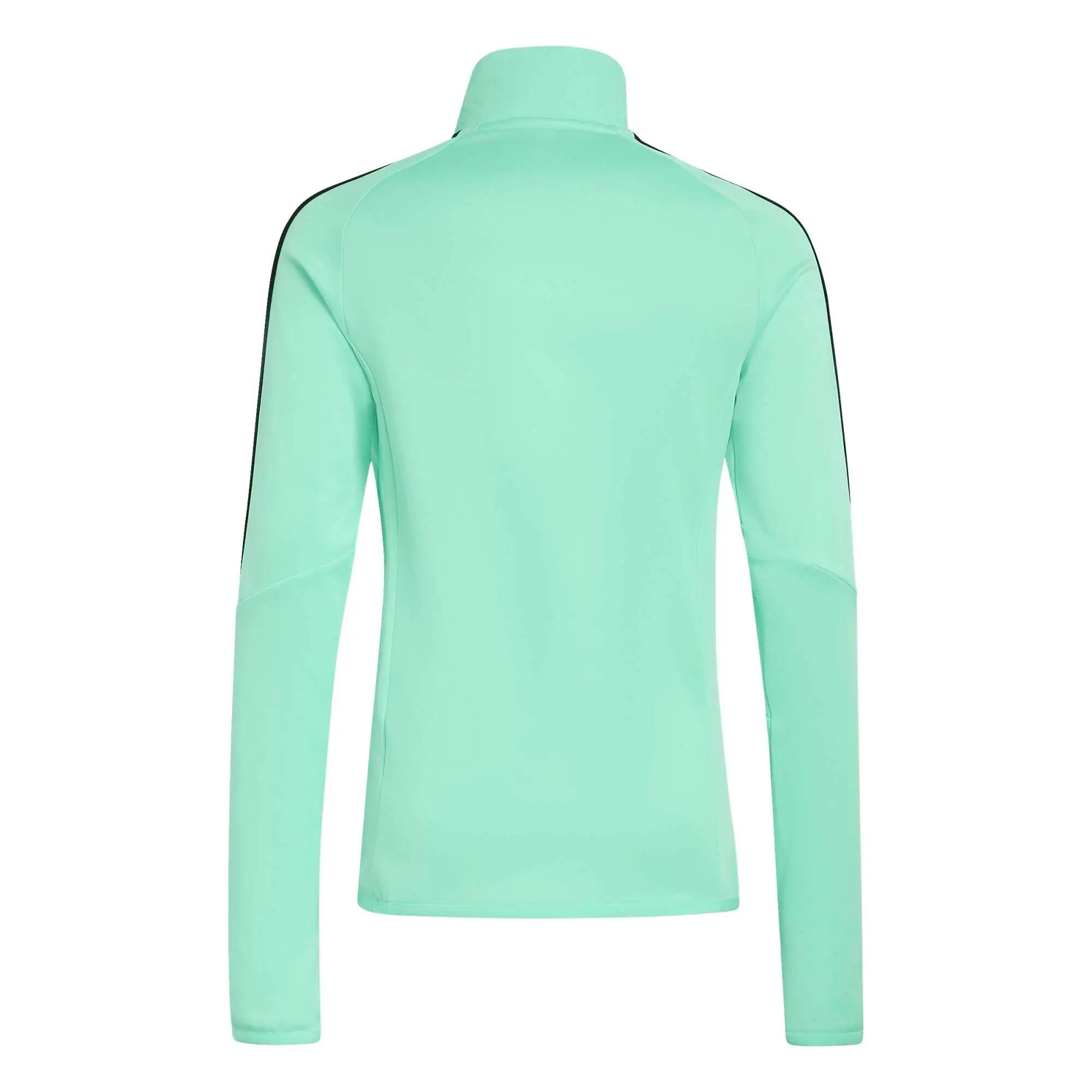 Sudadera Adidas Tiro 26 Winter Top verde con media cremallera para niño 6/9