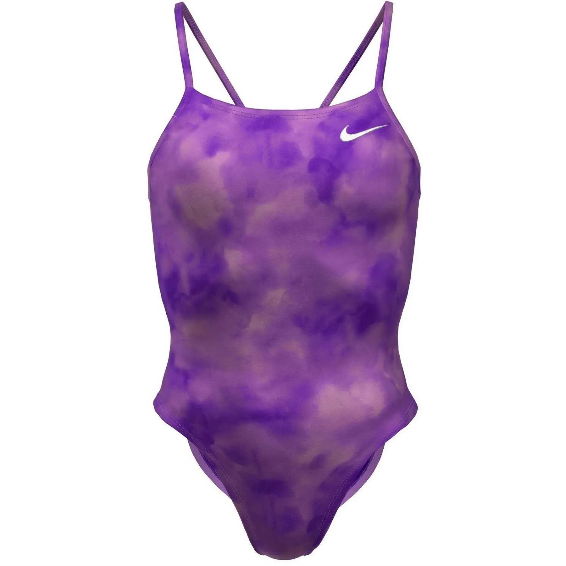 Nike Womens/Ladies Tie Dye One Piece Swimsuit